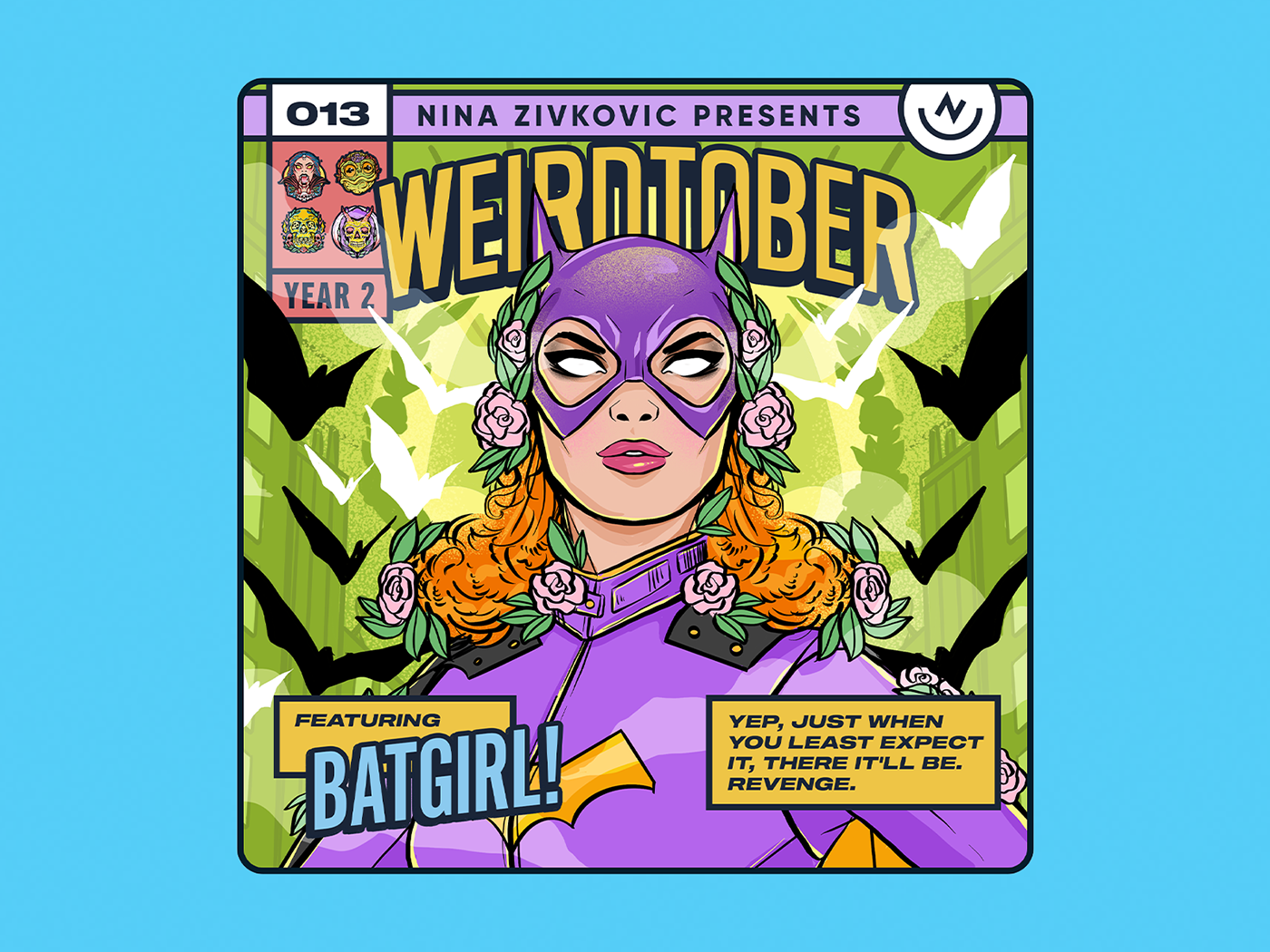 Comic Book Cover dc Graphic Novel Hero ILLUSTRATION  marvel sketches SuperHero weirdtober