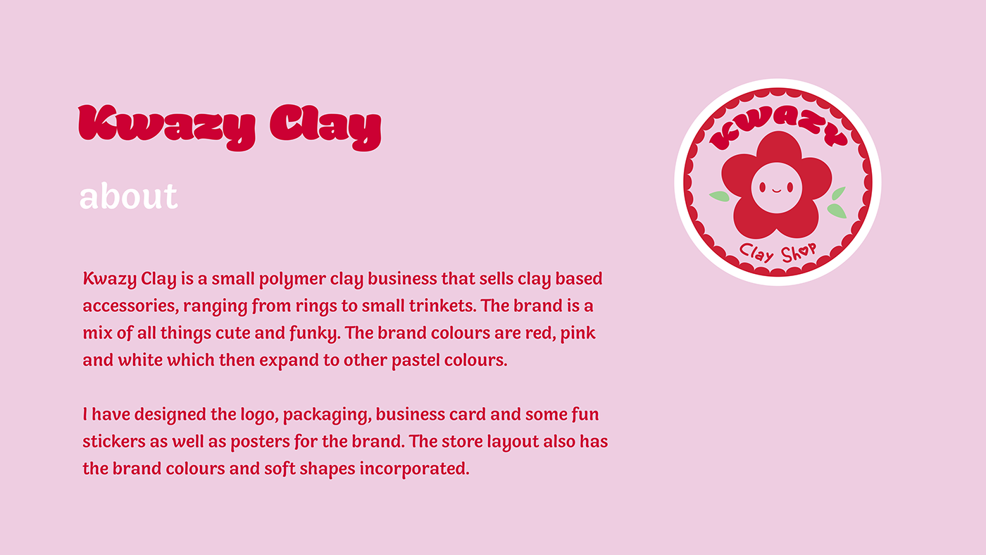 brand identity Logo Design branding  kawaii landing page merchandise stickers polymer clay rings small business branding