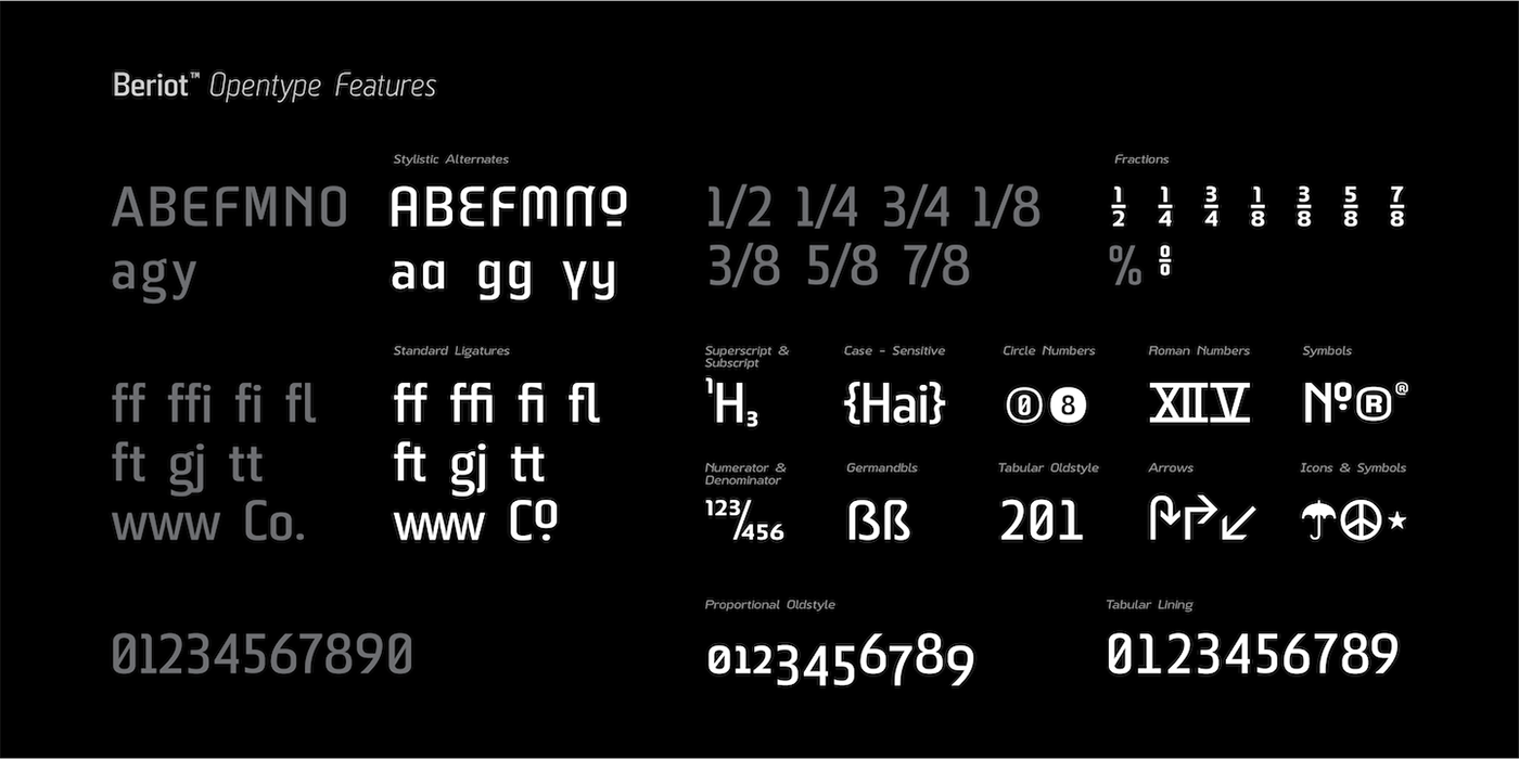 Typeface type design typography   modular Neutral sans serif paul renner open type variable fonts