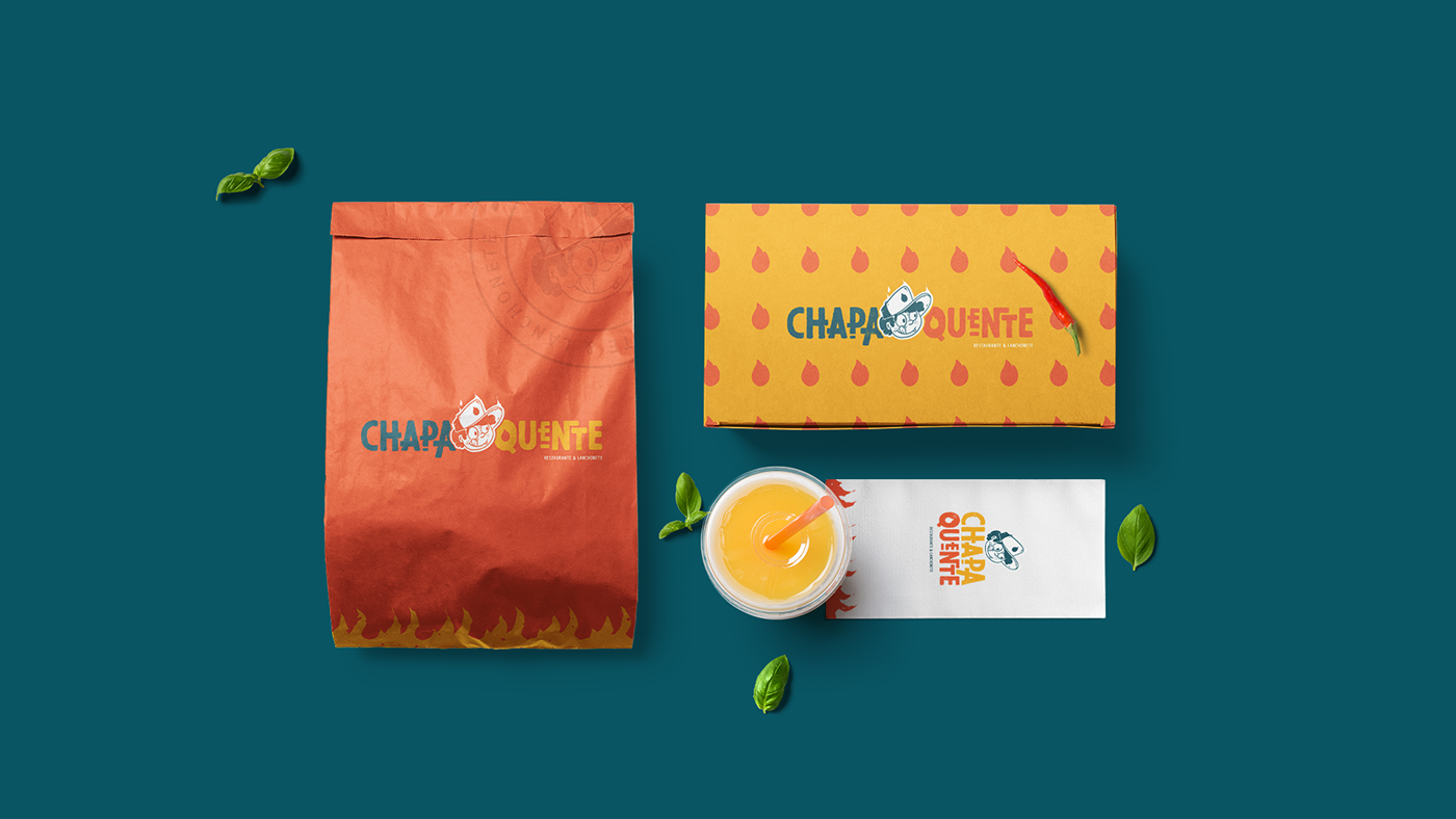 brand branding  Fast food Food  Lanchonete logo Logotype restaurant brand identity Logo Design