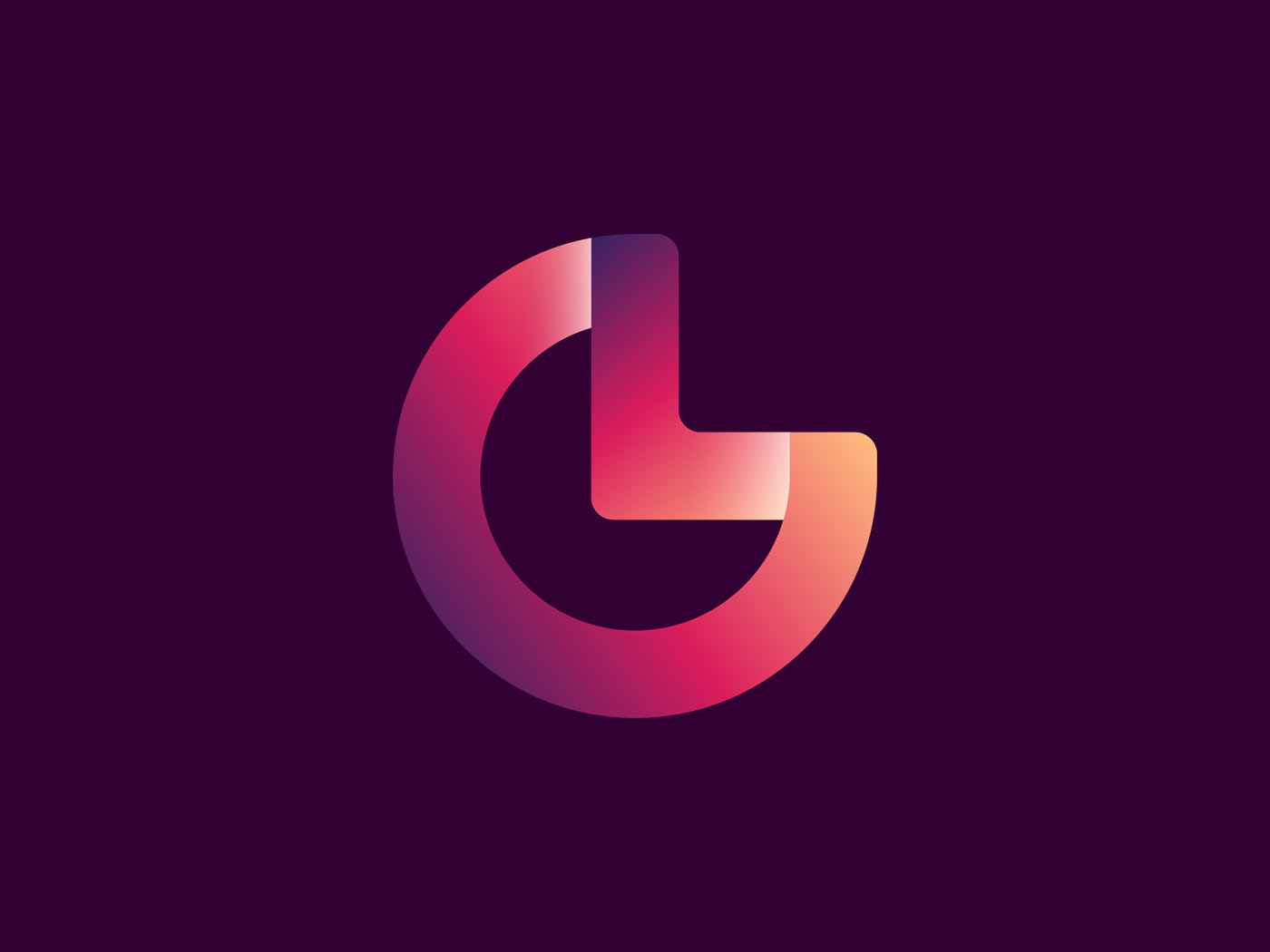 art brand branding  colorful flat Letter Mark lg Letter mark LG LOGO logo logo mark Logo sea minimal modern monogram