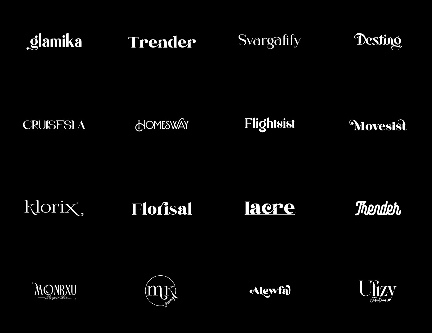 typography   Photography  photography logo font logo text logo fashion logo logofolio logomark logo clothing brand logo