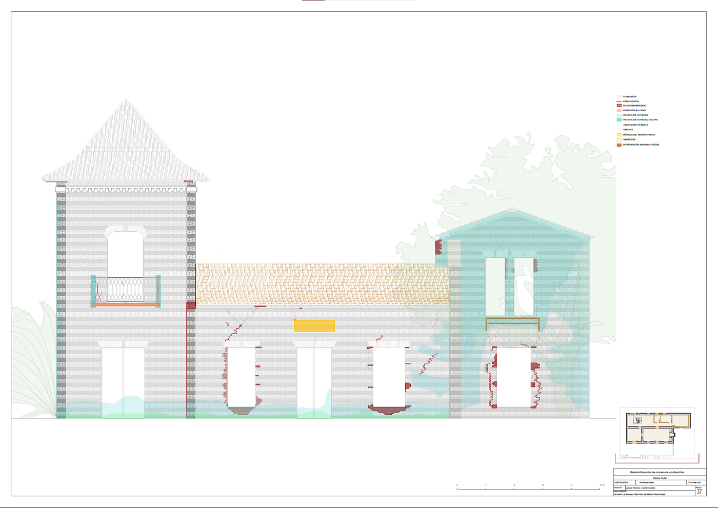arquitectura rehabilitation diseño vivienda AutoCAD proyecto planos construccion OBRA reforma