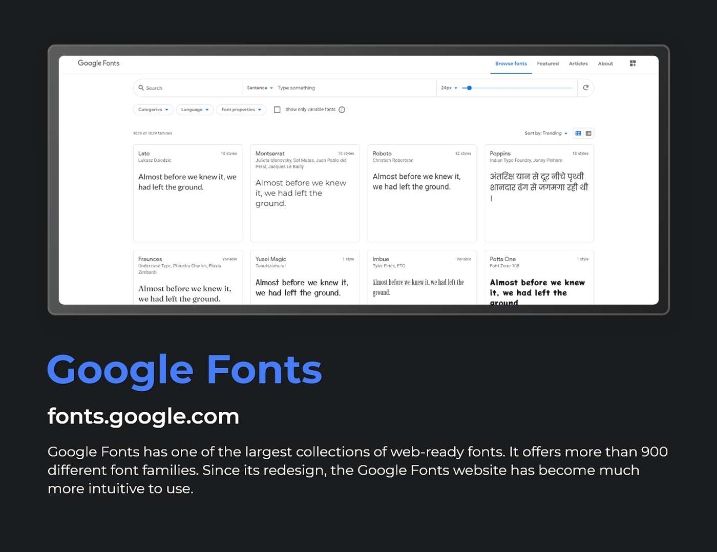 dark design font inspirations minimal tips UI ux Website
