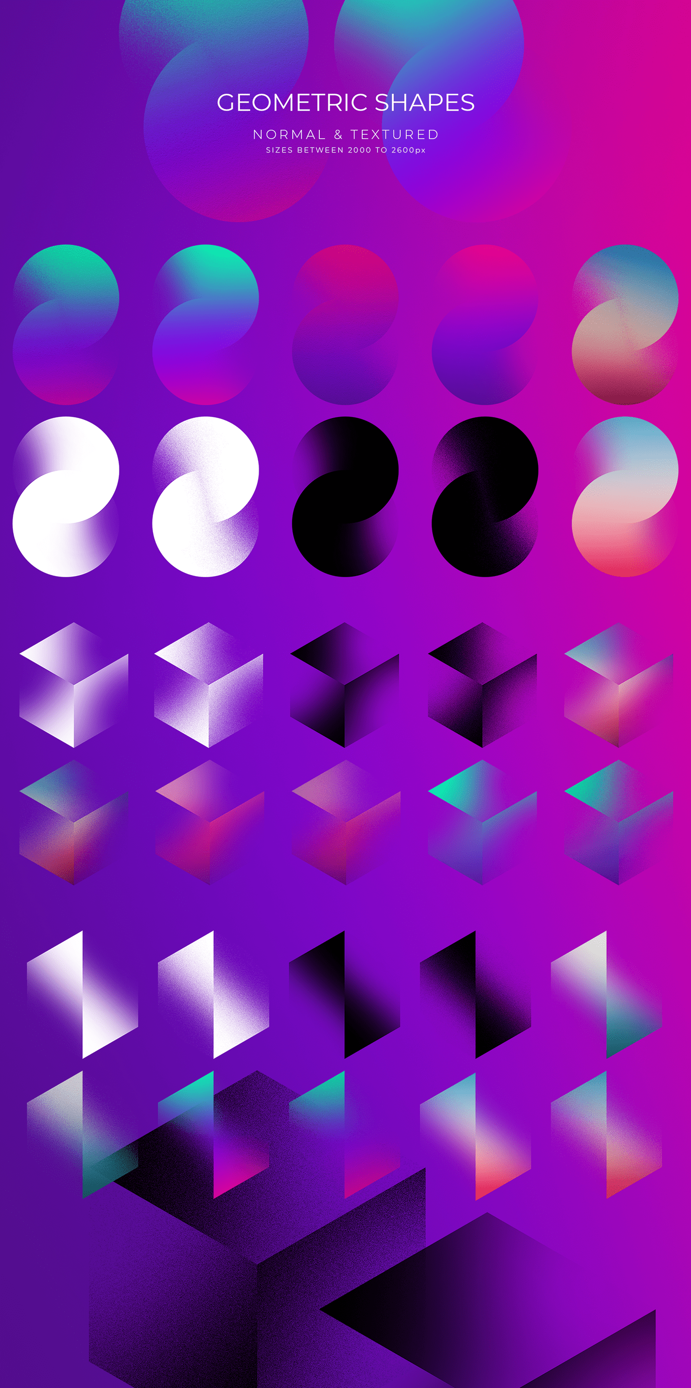 design geometric geometry gradient gradients grainy graphic kit modern texture