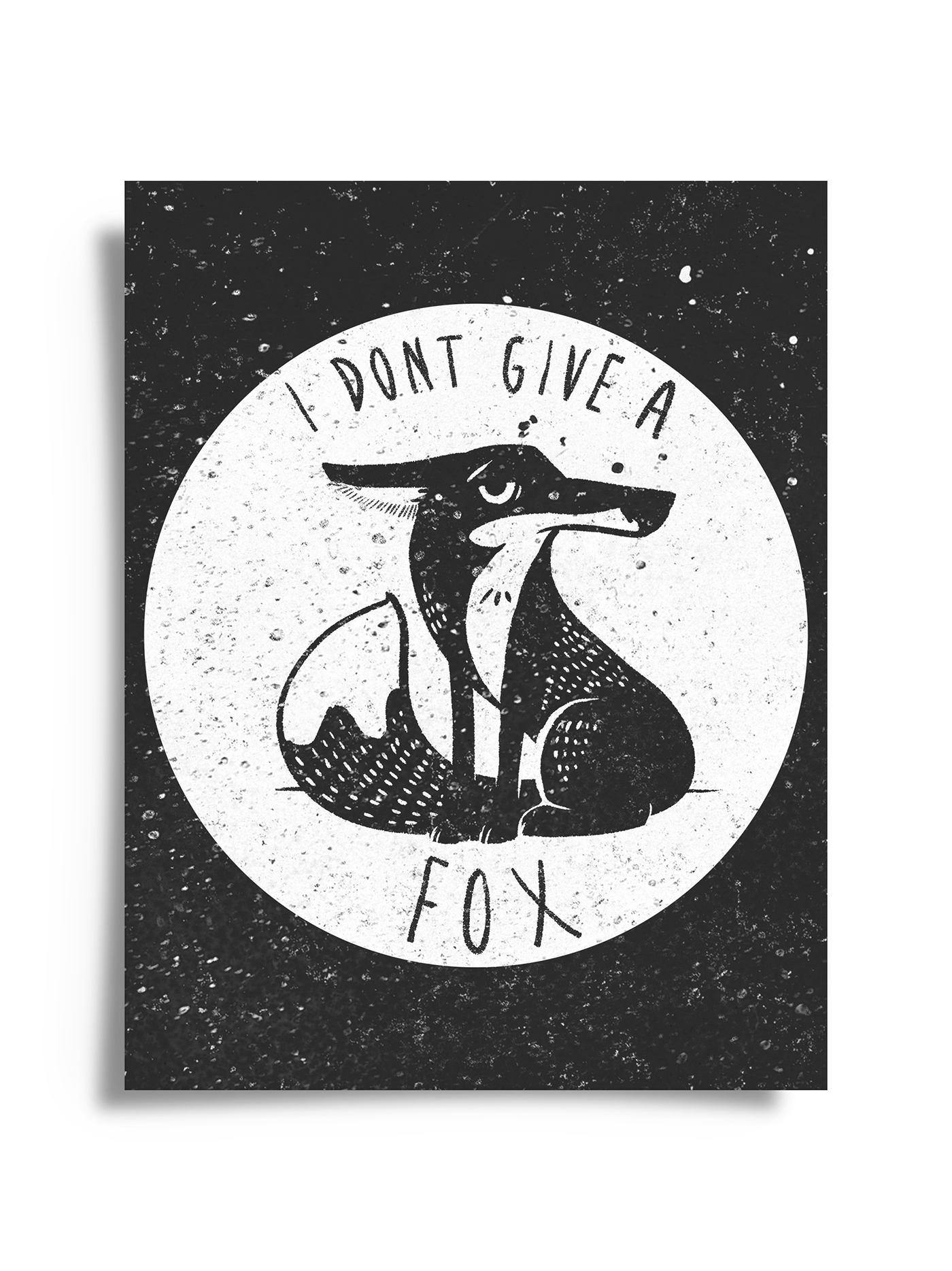 black and white animals FOX otter Whale Animal Puns puns greeting greeting cards cards