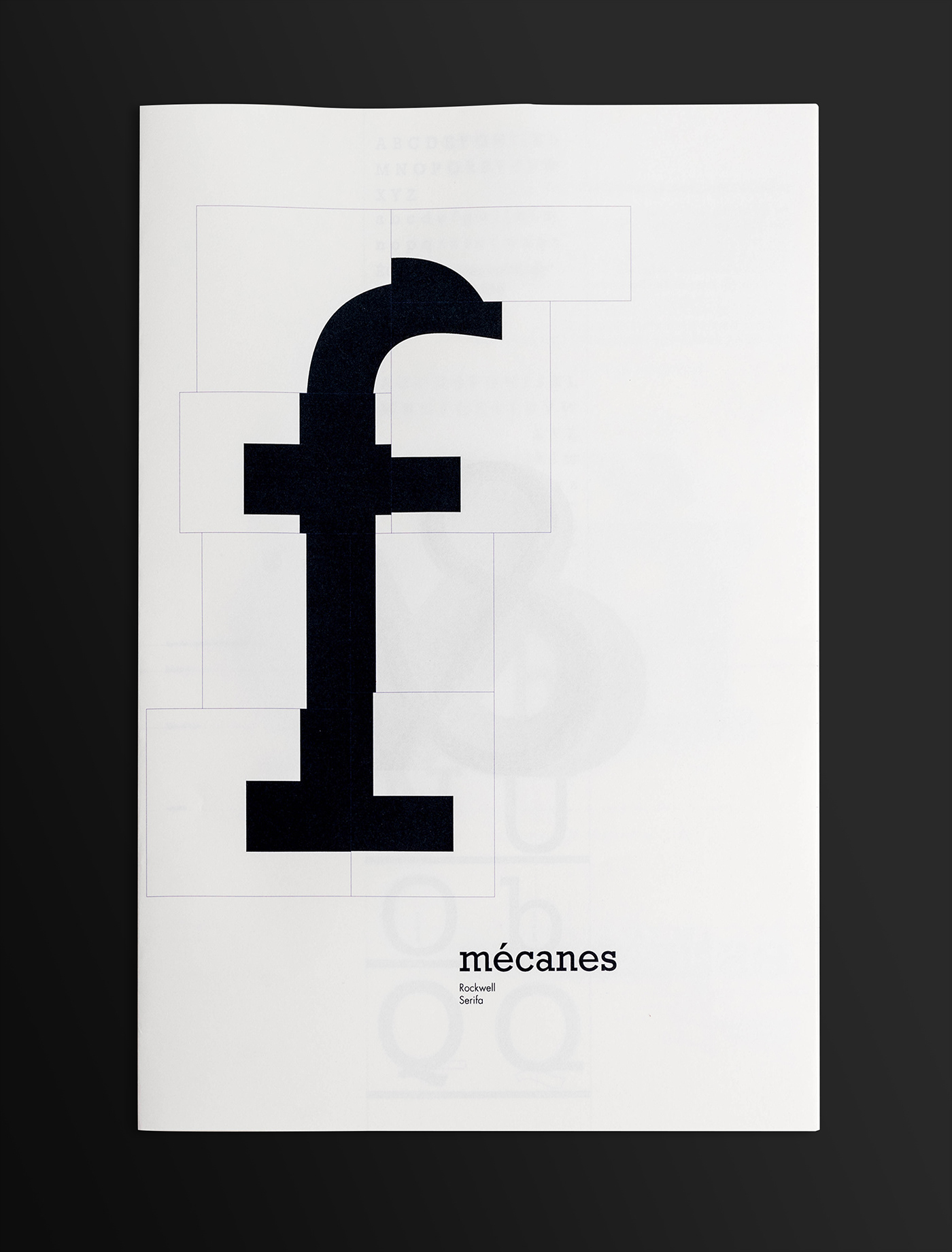 rockwell serifa specimens typography   graphisme