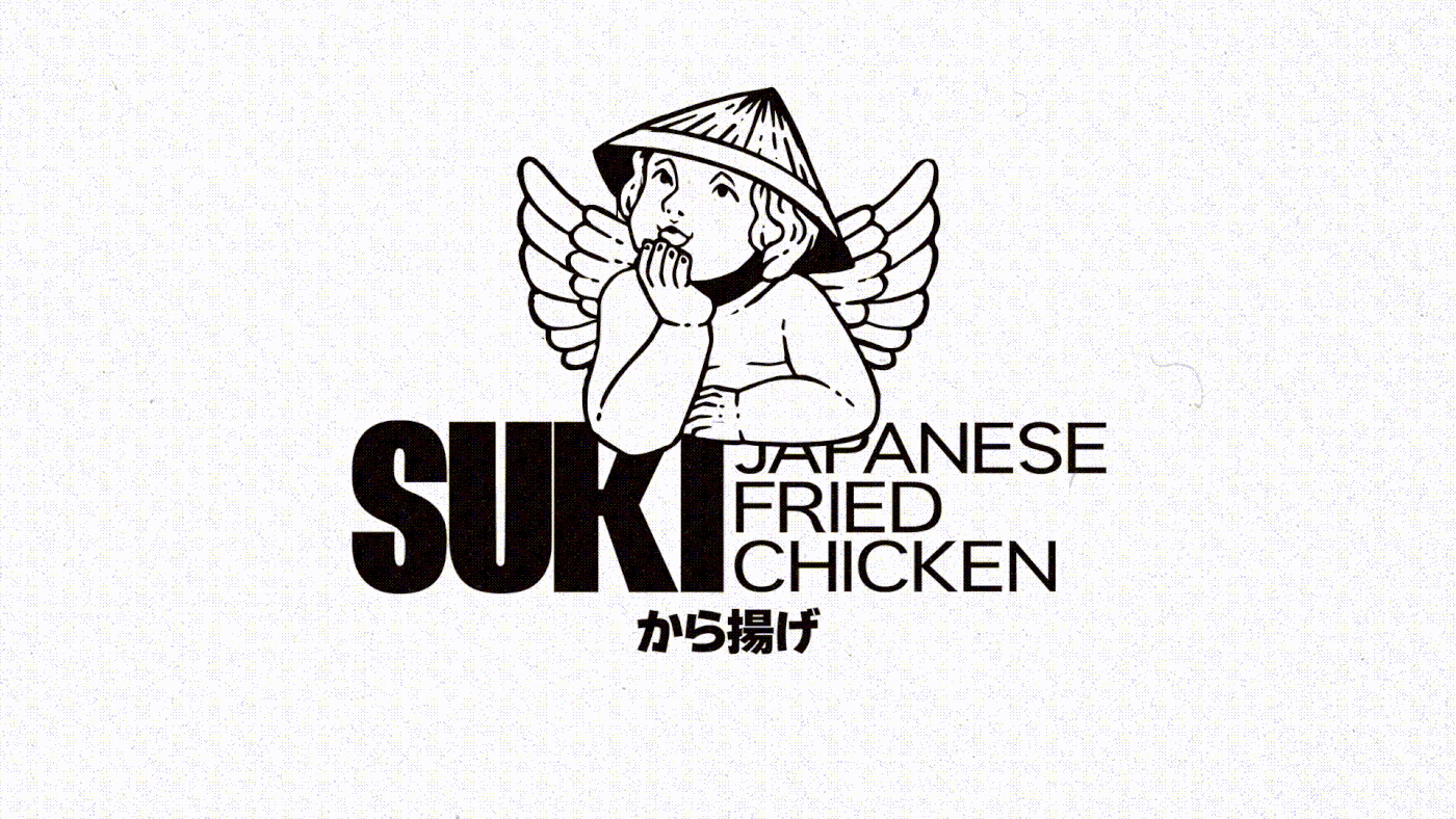 Brand Design brand identity fried chicken japanese food logo Logo Design Logotype Packaging Street Food visual identity