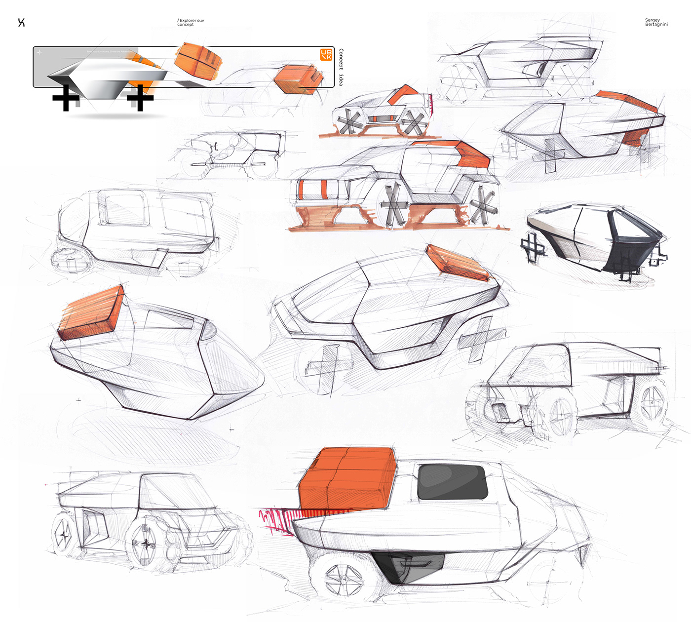 Automotive design Transportation Design transportation automotive   exterior design 3d modeling blender3d CGI