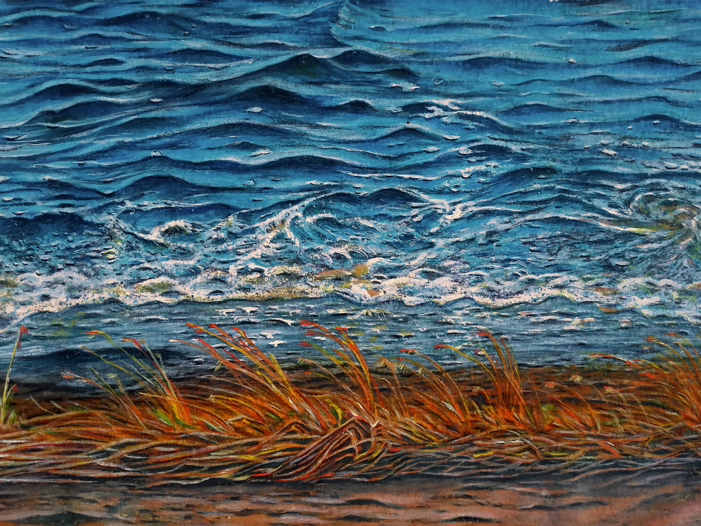 artwork Drawing  painting   Pencil drawing sea sea drawing sea painting sea water sea waves