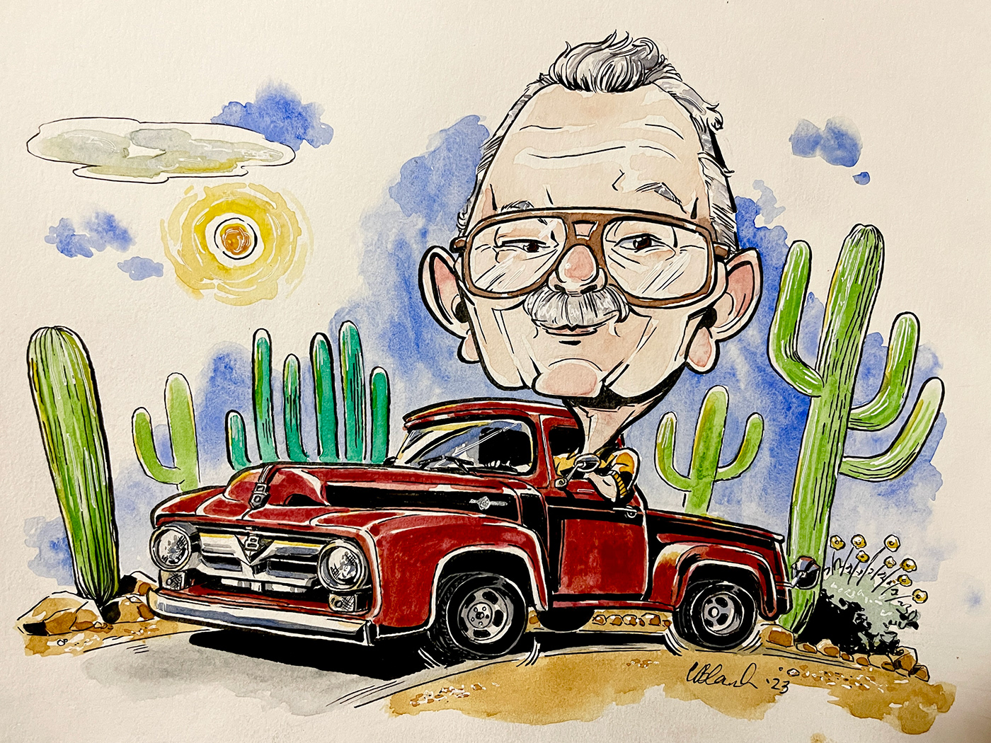 caricature   Ford