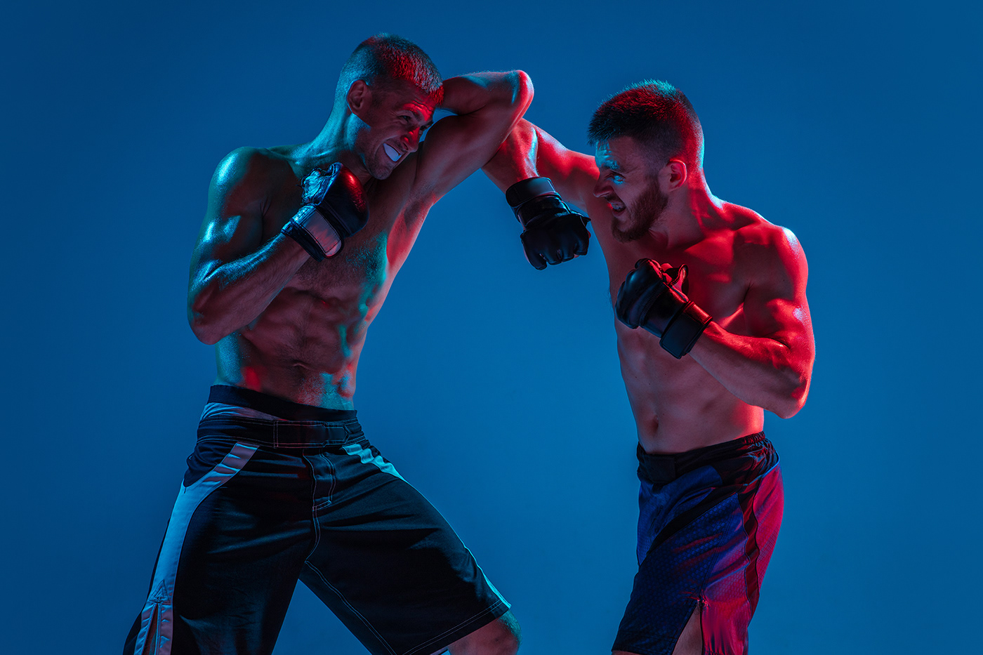 Boxing fight gel MMA neon sport UFC