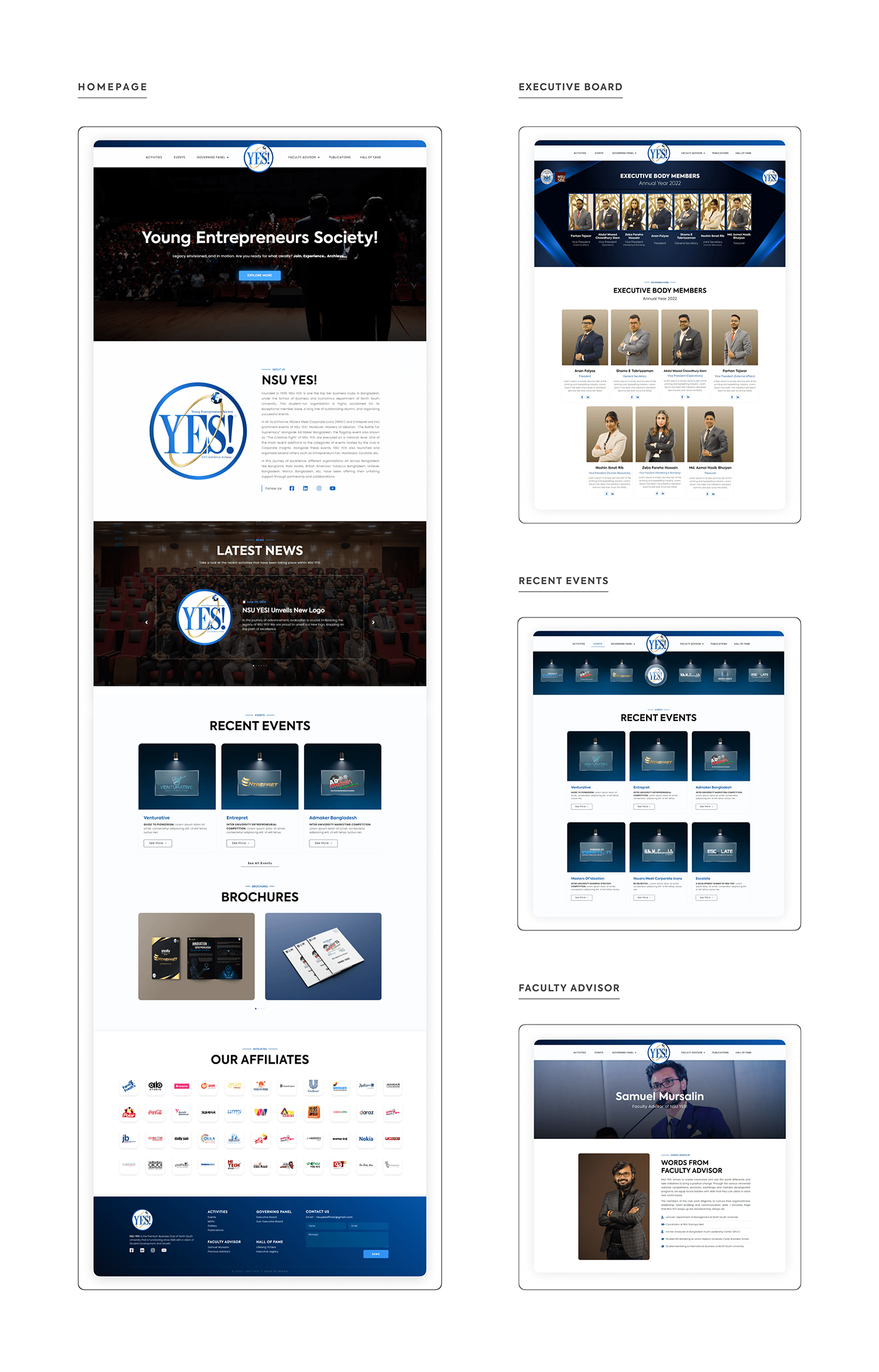 brand identity interactive landing page ui design UI/UX user interface Web Design  Website web development  Website Design