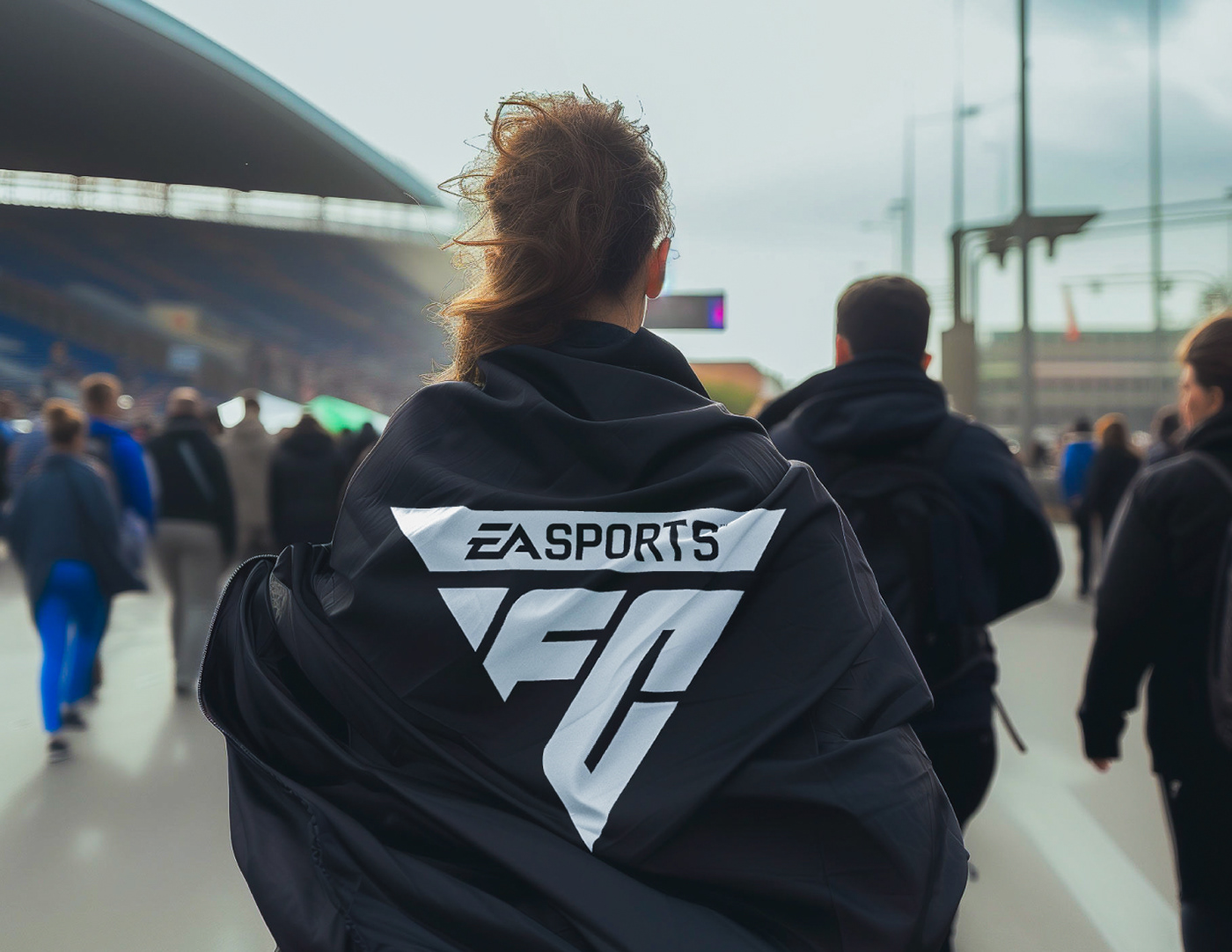 marketing   EA SPORTS soccer football branding  FIFA Gaming FC24 esports visual identity