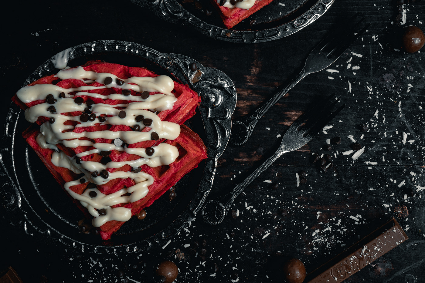 Food  food photography Photography  chocolate dessert Commerical cake Tart waffle styling 