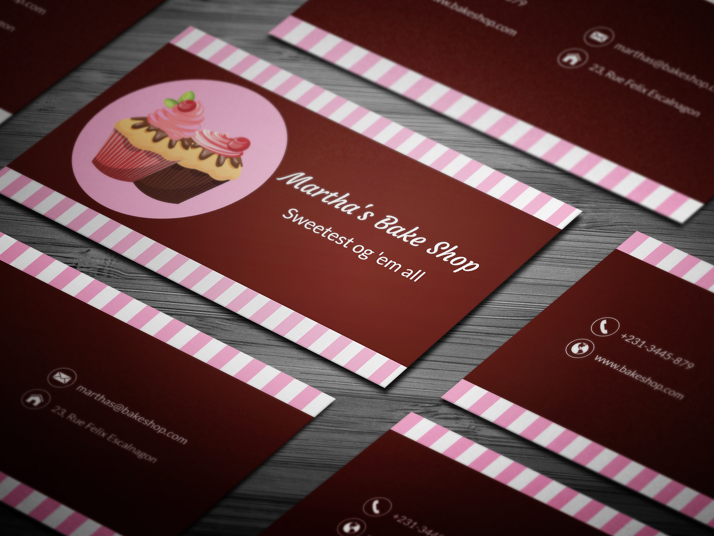 11+ FREE Professional Bakery Business Cards Templates on Behance With Regard To Cake Business Cards Templates Free