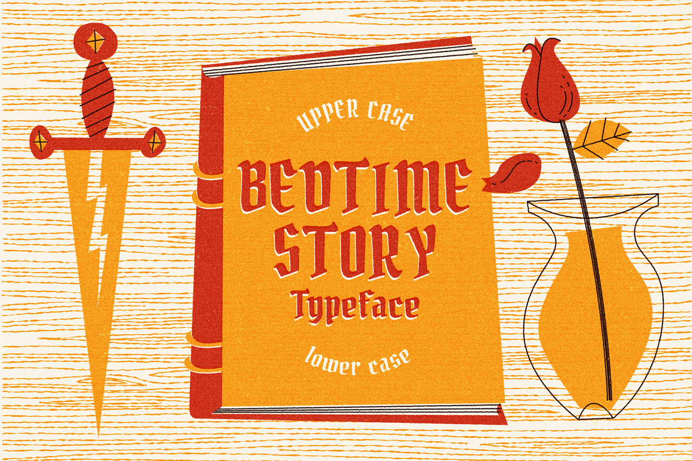 lettering fairytale whimsical legends disney cartoon font Typeface bedtime Story Book