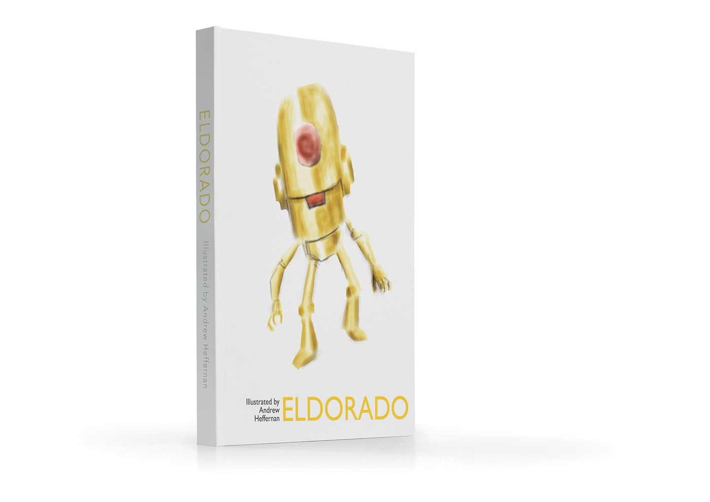 eldorado graphic novel Graphic Novel sketch robot mars story comic book publication Poetry  poem art