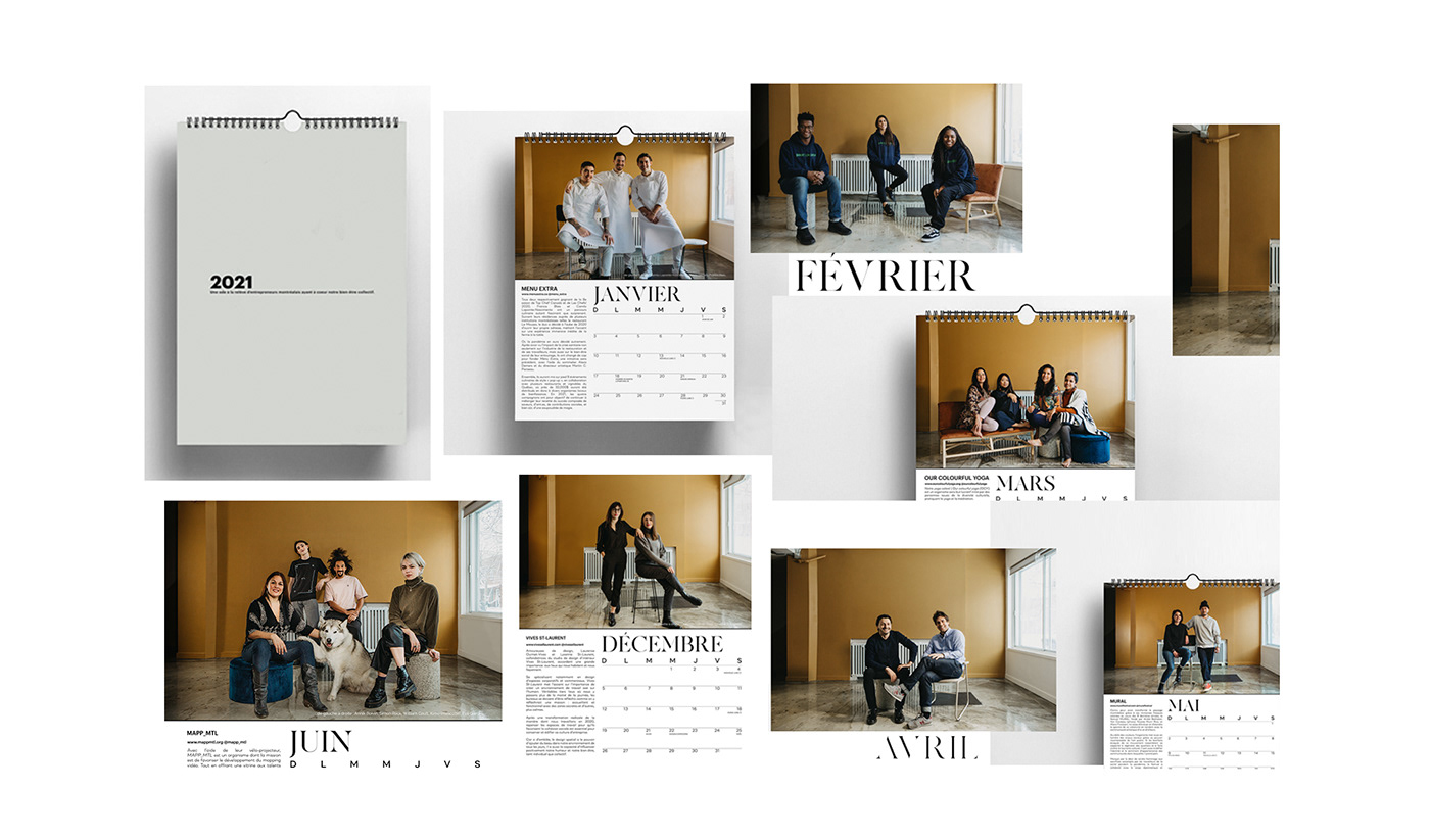 calendar charity donation entrepreneurship fundraising graphic design interview journalism Photography print