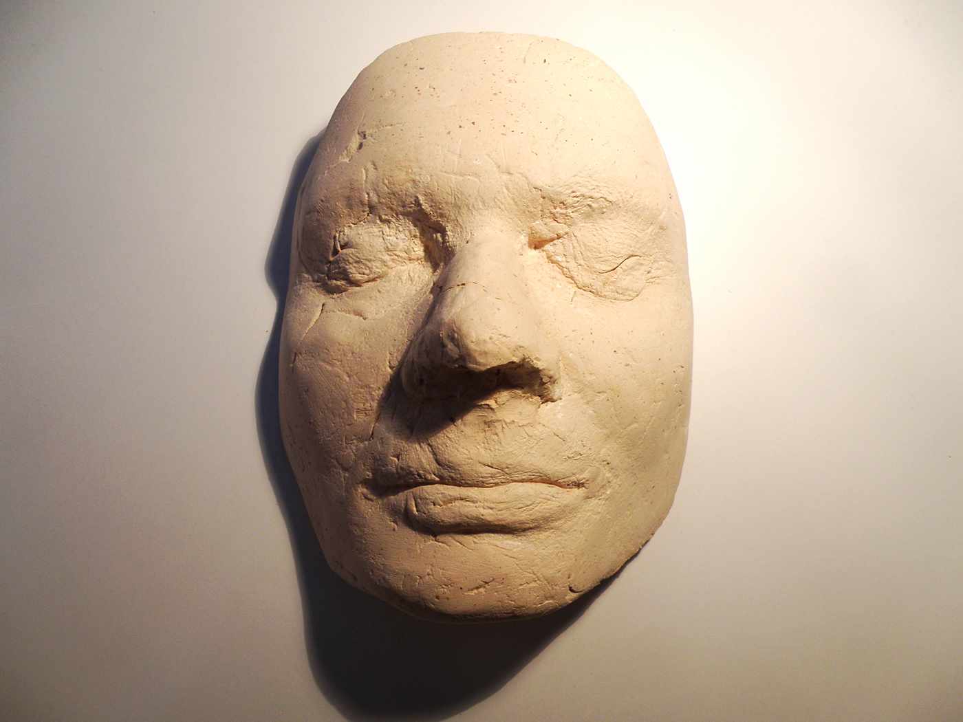 people clay face scalpture