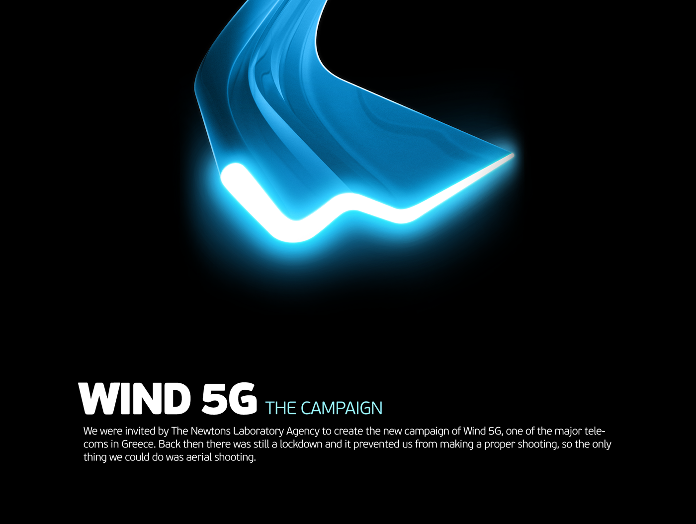 3D Advertising Campaign after effects motion graphics  Telecom Visual Effects  wind 5g mobile network