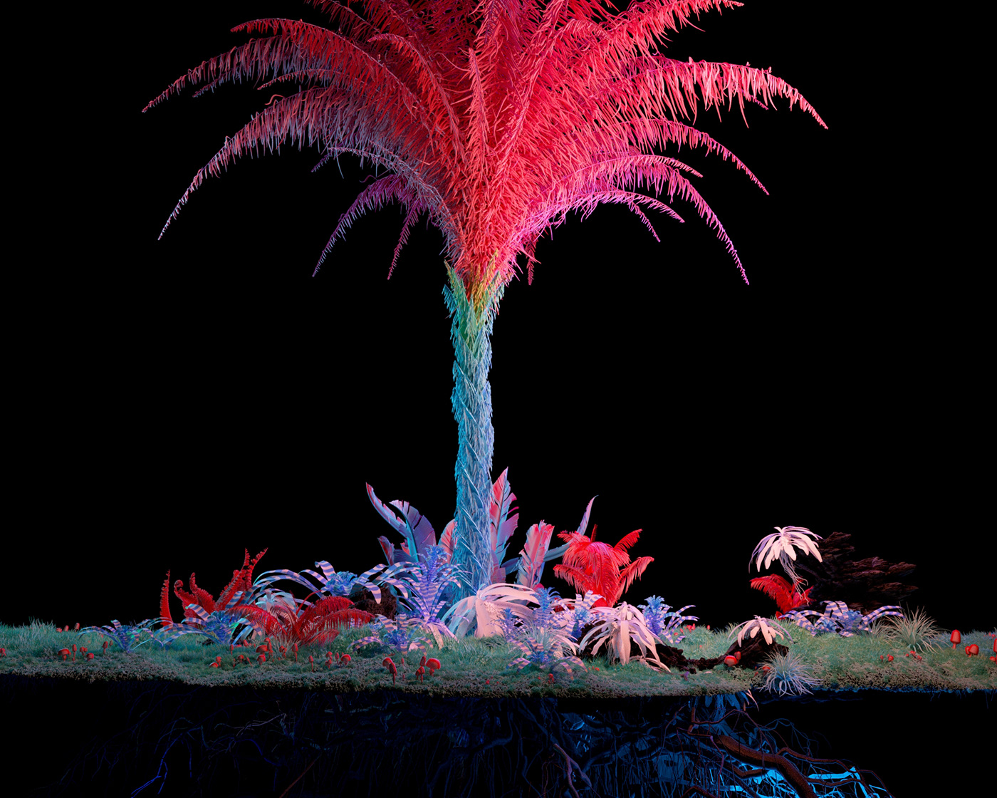 3D art direction  CGI concept Digital Art  infrared motion graphics  Render styleframes vfx