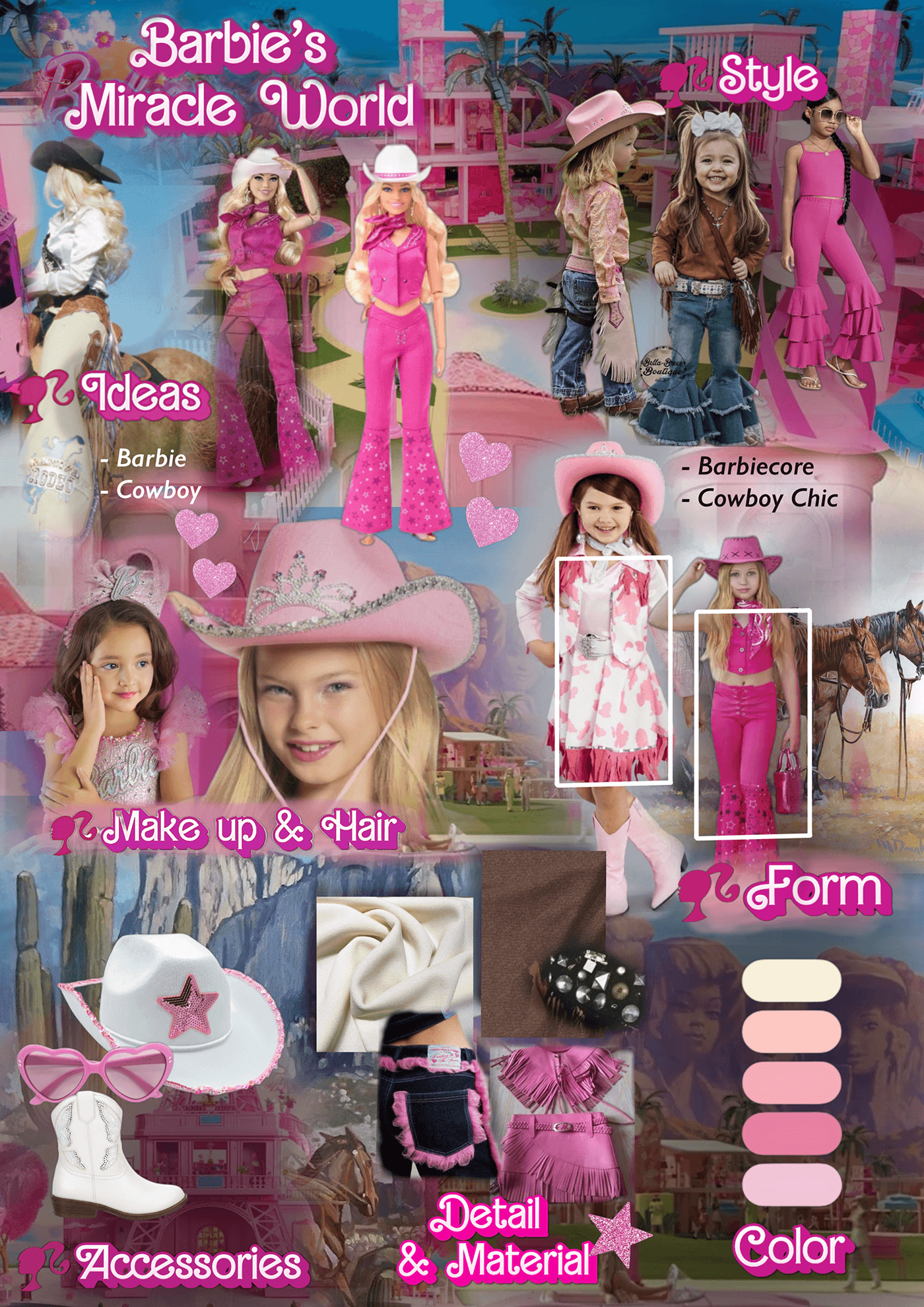 Clothing Fashion  photoshoot fashion design barbie kidfashion
