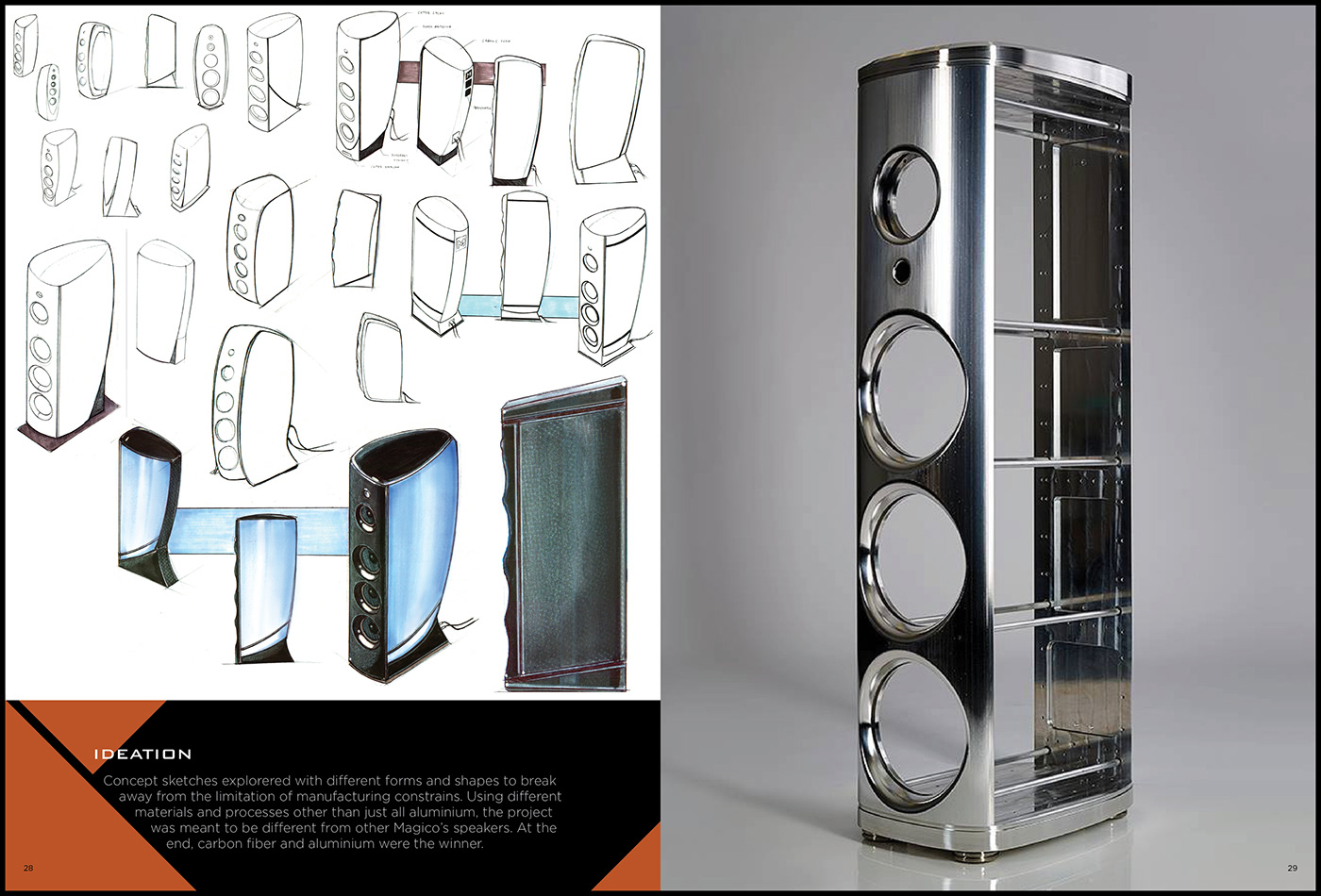 loudspeaker photoshop keyshot soliworks DFM Engineering  HF audio speaker industrial design  manufacturing