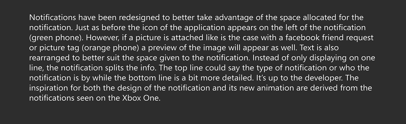windows phone 8.1 UI ux Action Center notification center Toast notifications toast wp wp8 Notifications