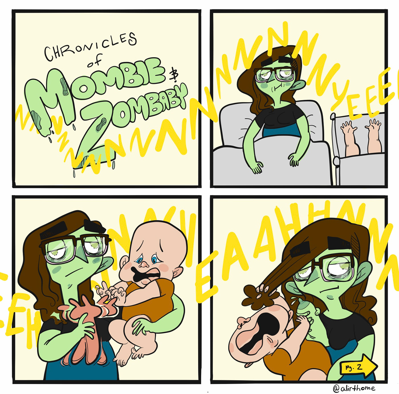 comic monster parenting mother Autobiography