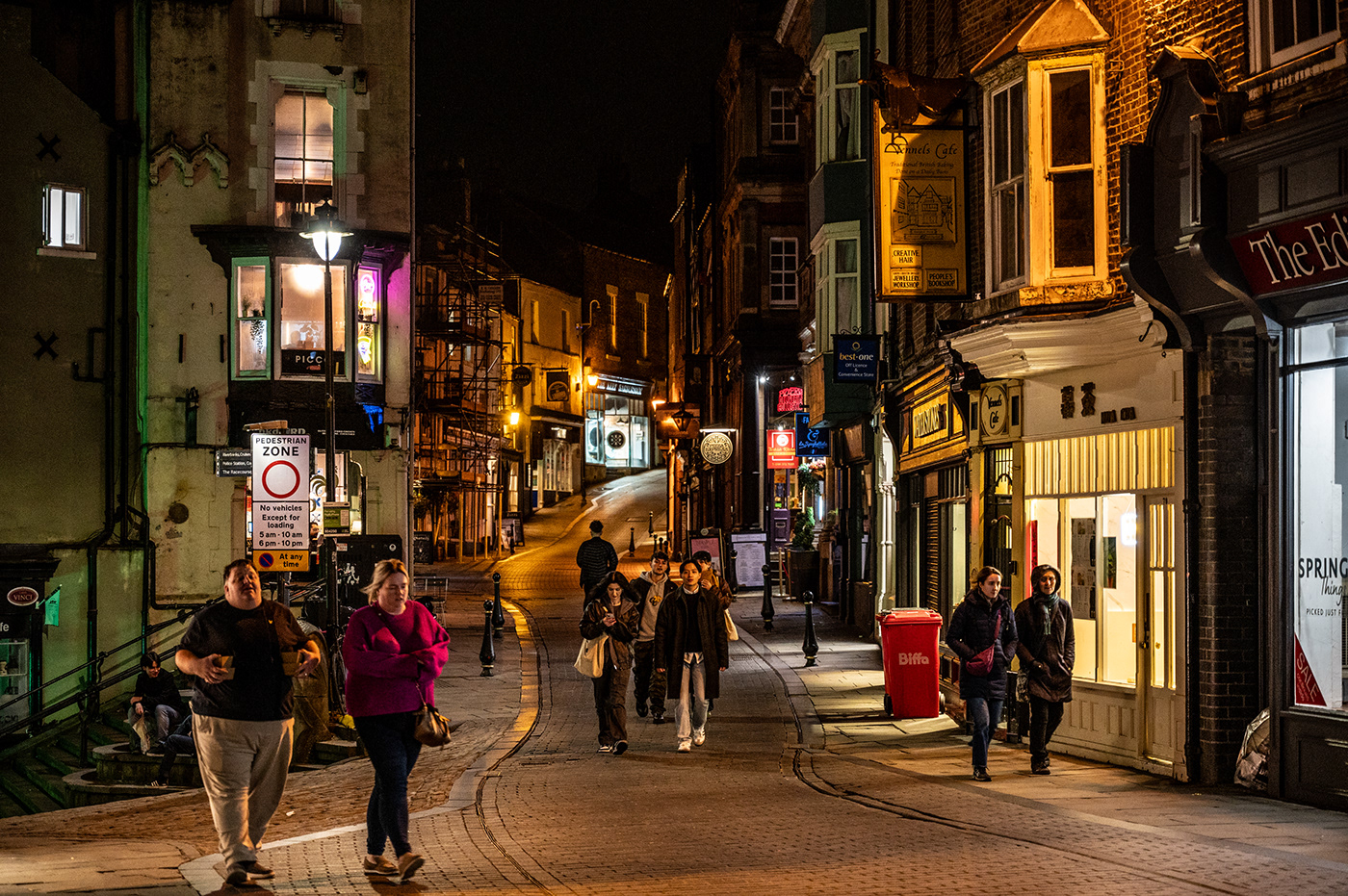 Durham night street