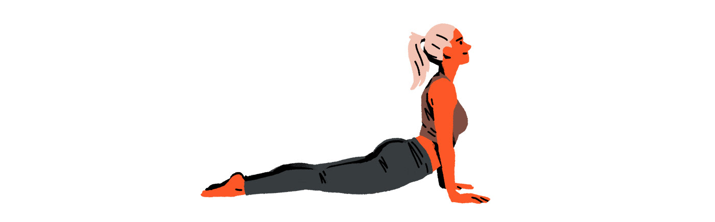 Yoga position beginner Posture ILLUSTRATION  editorial Technique Drawing  suabalac diploma