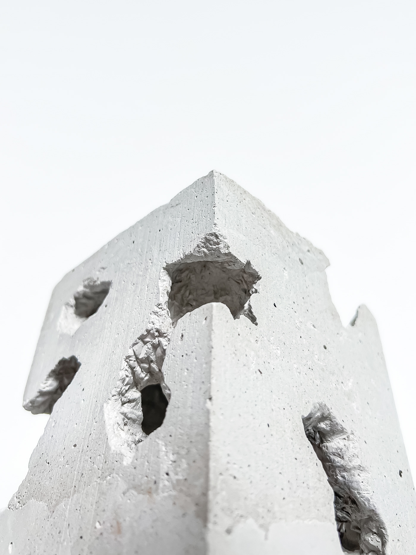 architecture architectural бетон Brutalism object Photography  photo studio concrete experimental maquette