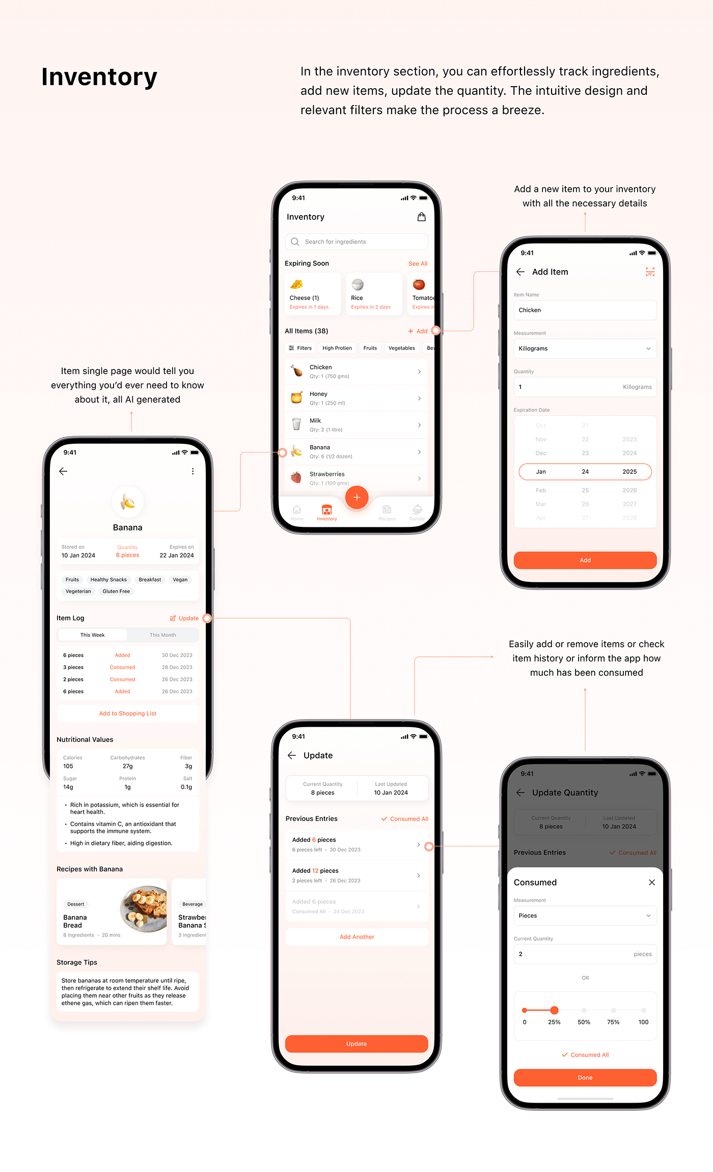 Food  UI UX Case study ui ux casestudy food app Food app UI Food app design user interface food illustration donation Sustainable