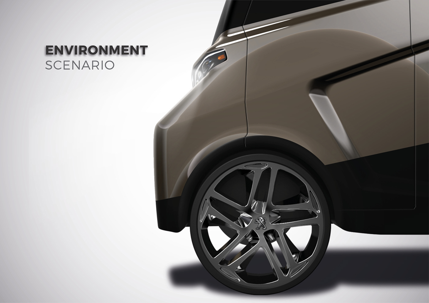 automotive   industrial product design 3D digital sketch Project