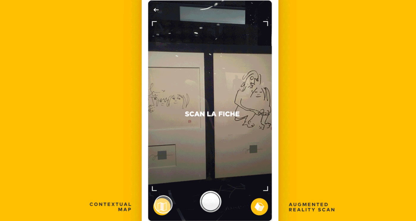 mobile Mobile Application museum design augmented reality brand ux application