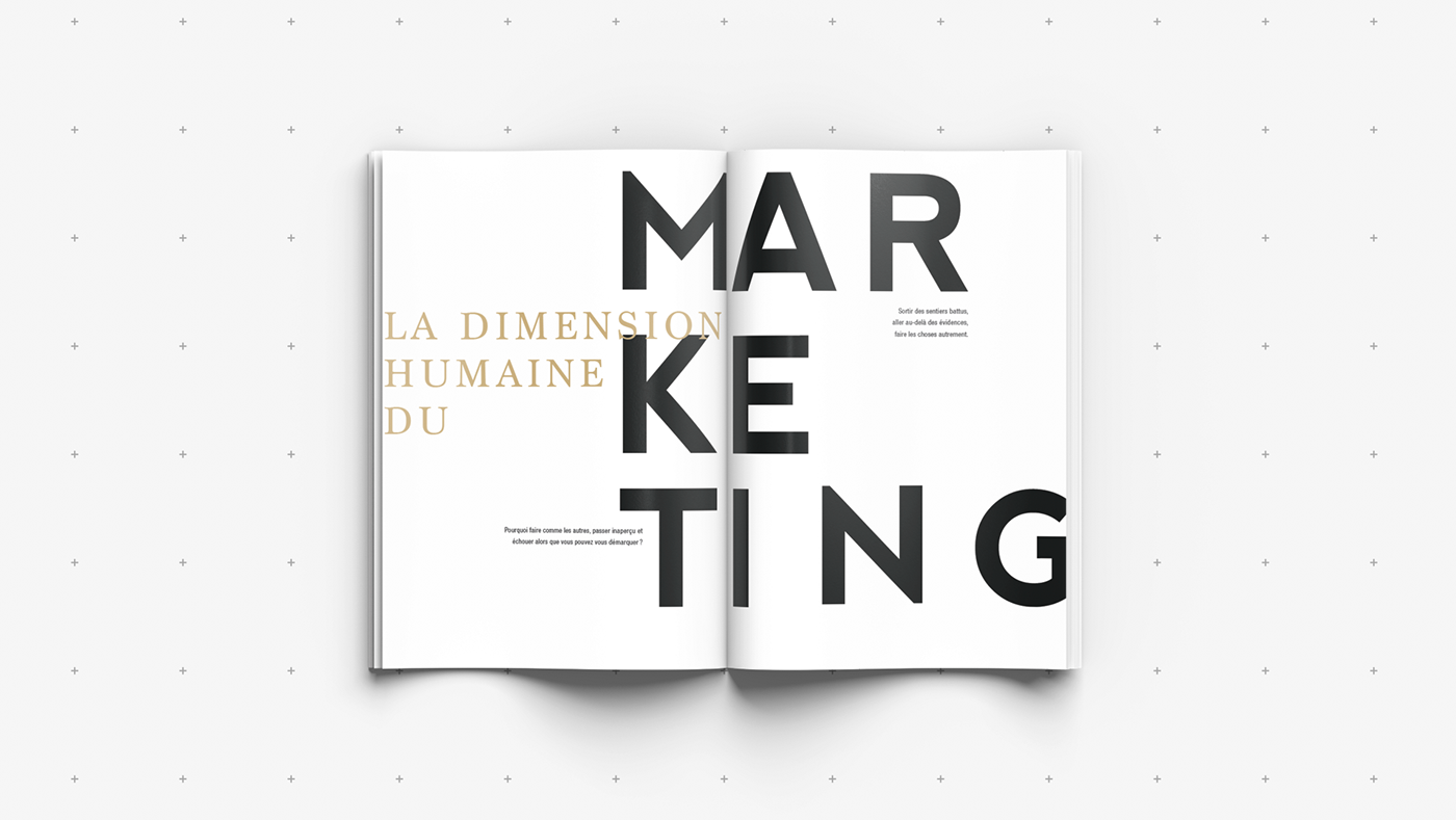 mise en page design graphique design editorial magazine brochure Layout