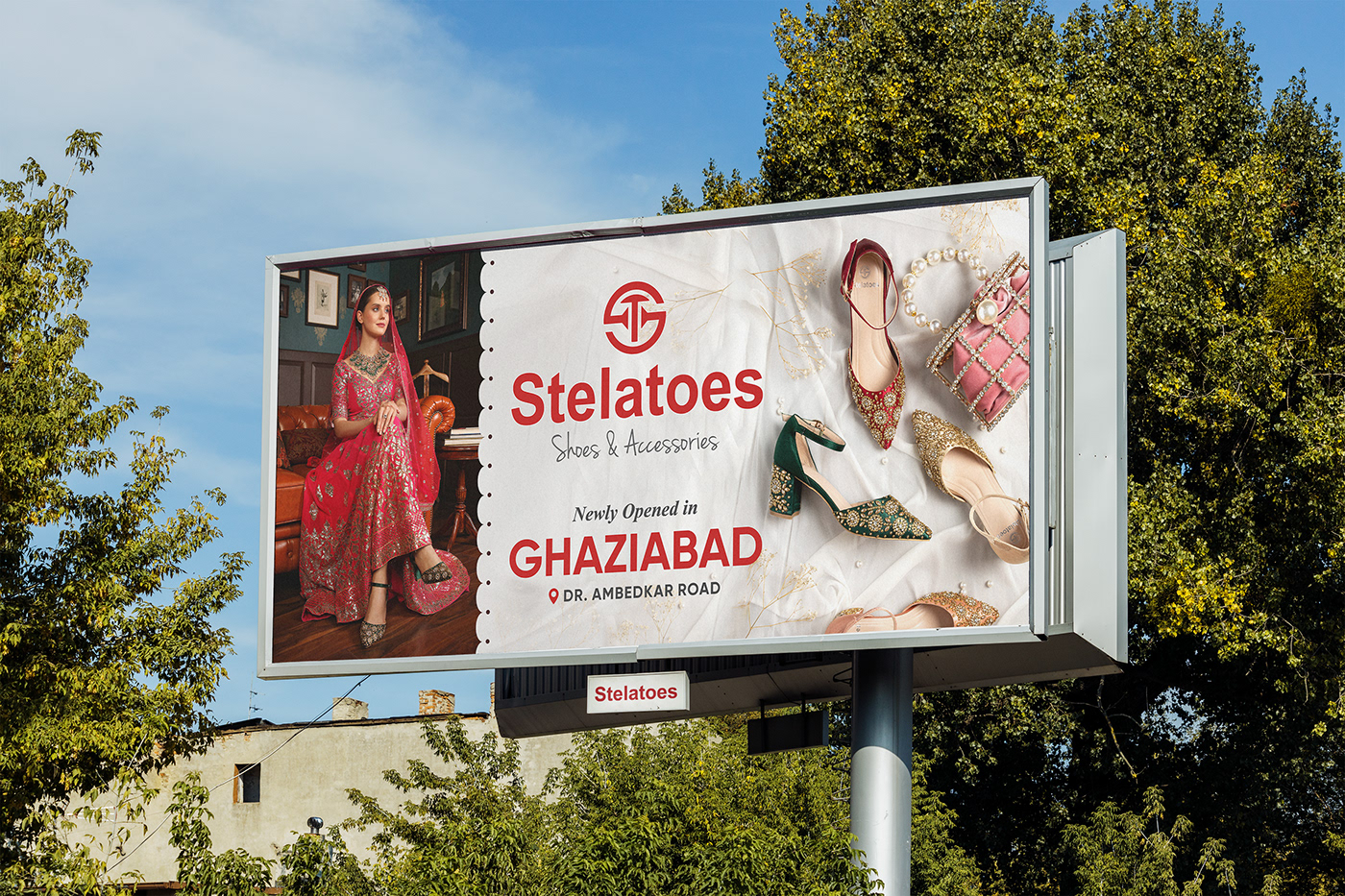 Outdoor billboard design Advertising  marketing   visual identity