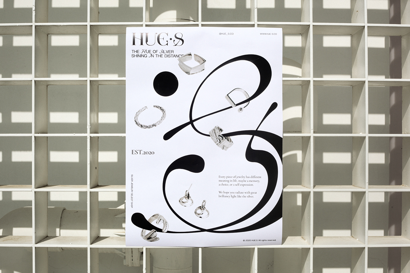 branding  business card campaign design graphic Logo Design Poster Design silver jewelry visual identity