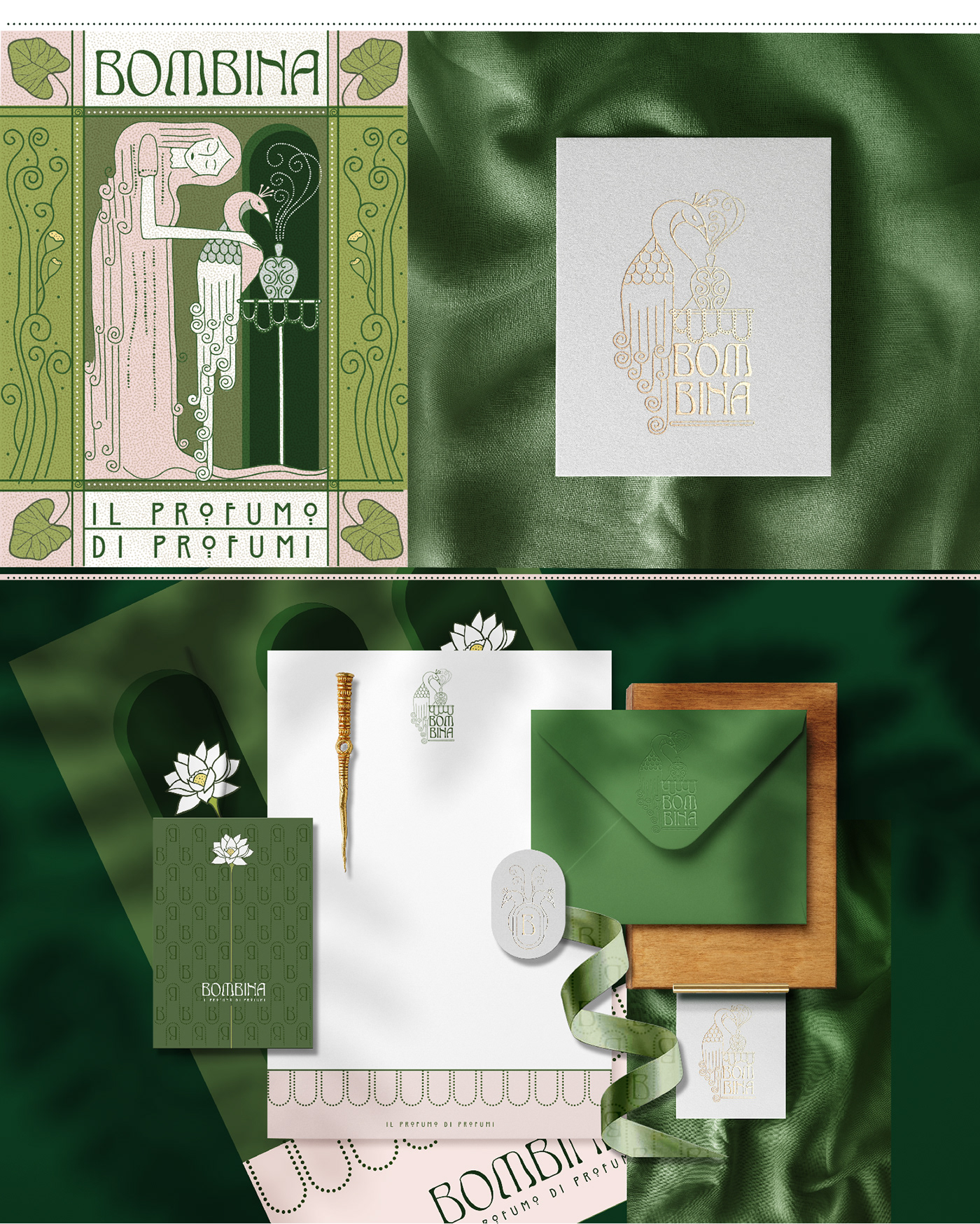 candle packaging candle branding art nouveau style Klimt Glasgow school peacock ILLUSTRATION  BEAUTIFUL PACKAGING