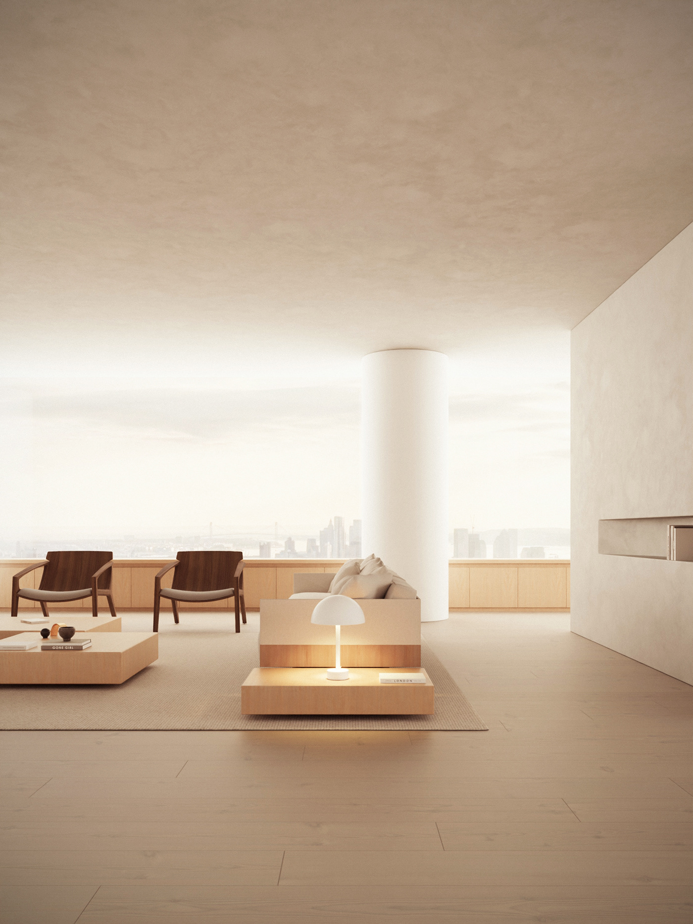3D 3ds max Archictecture archviz CGI corona interior design  minimal Render visualization