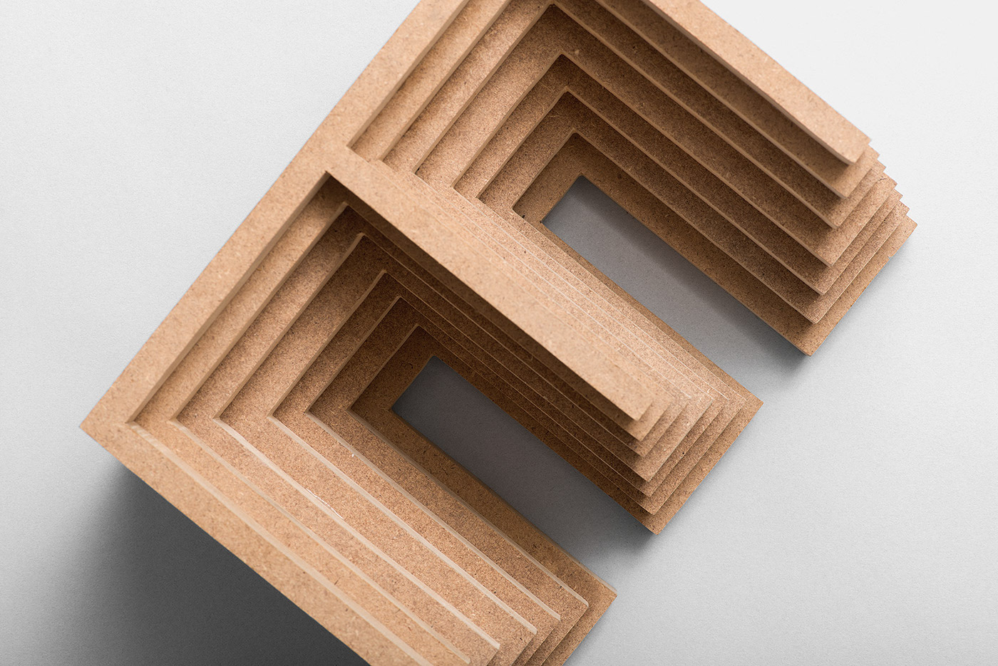 mdf wood SAW proxima fontweight Bookend scroll saw handmade manual three-dimensional