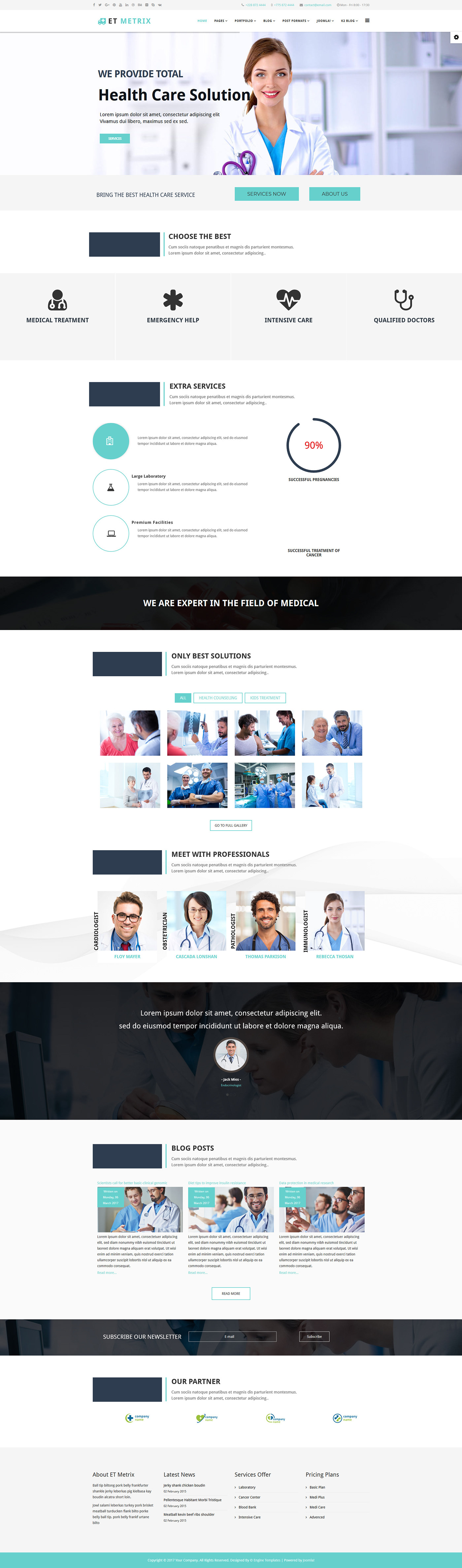 joomla joomla template Medical Joomla Template joomla medical template