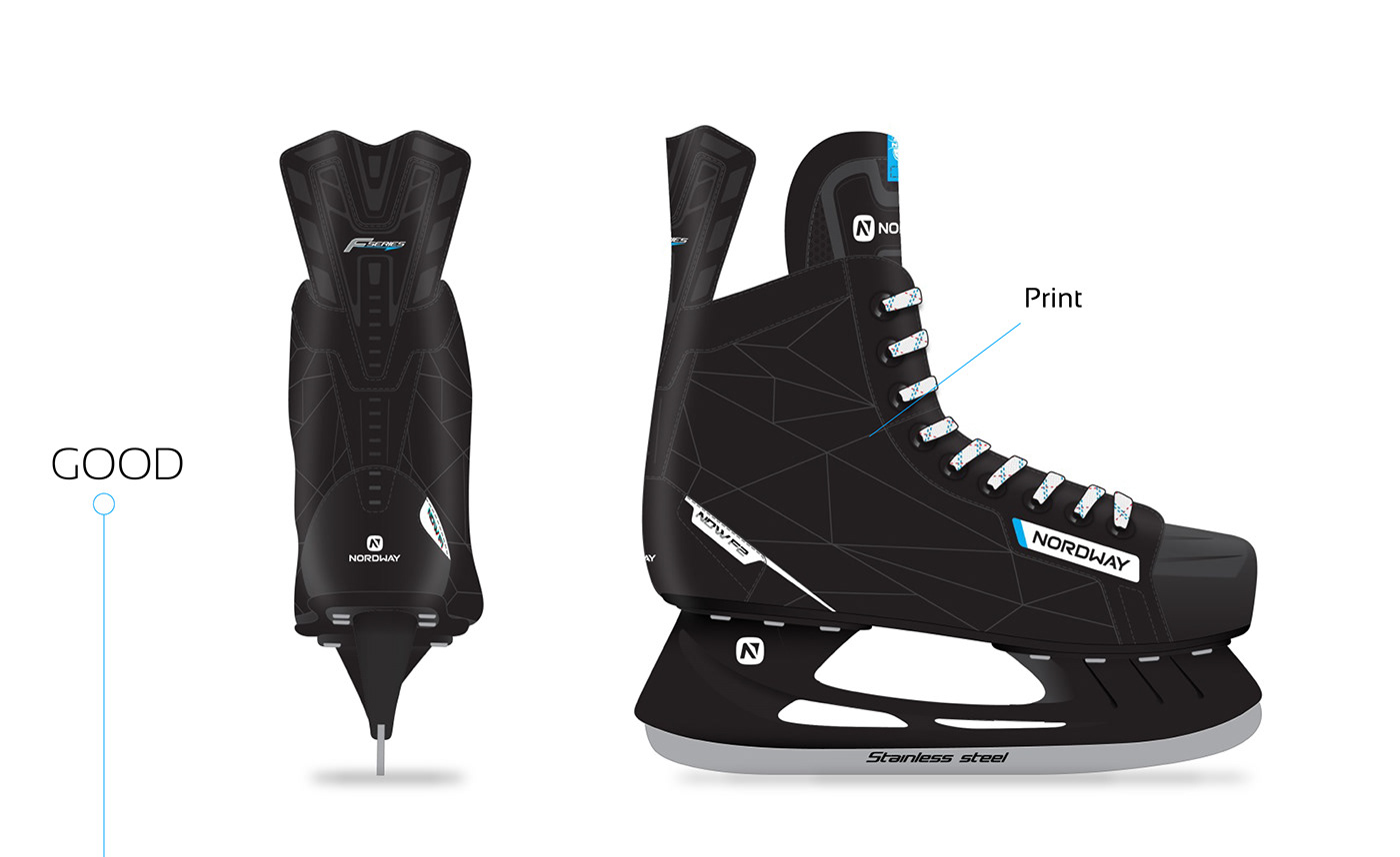 Hockey Skates Ice Skates Nordway Shock reboud