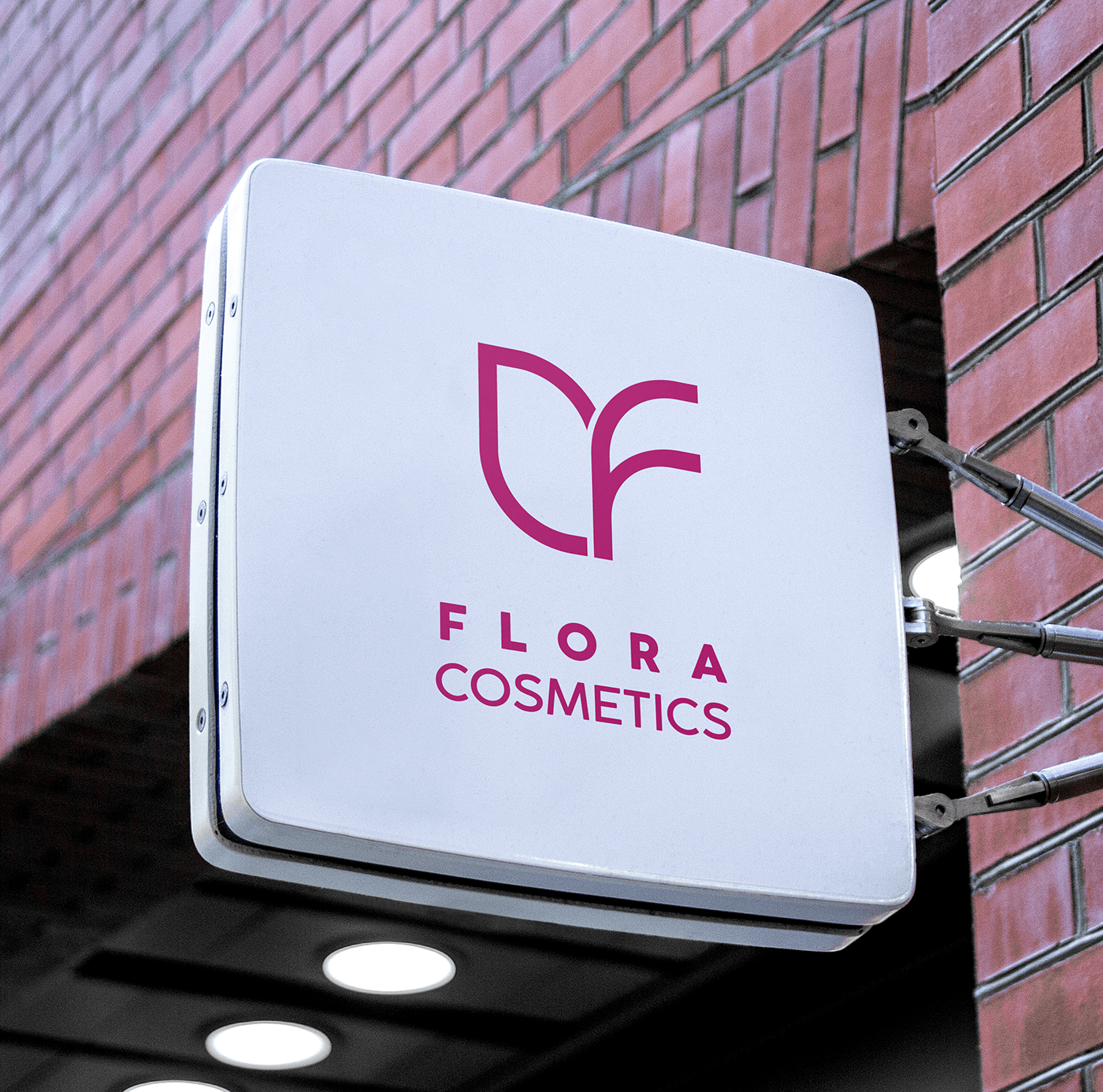 art direction  beauty branding  cosmetics floral Logo Design makeup