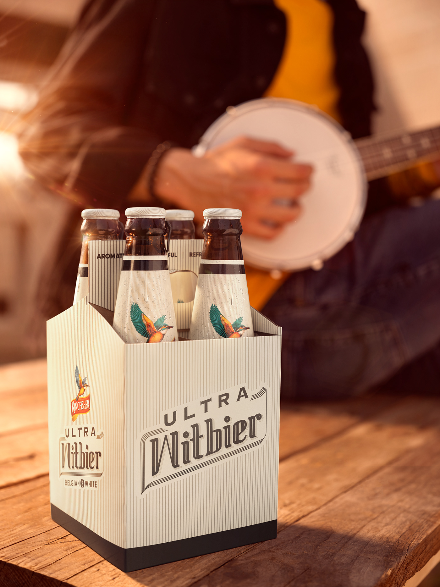 Advertising  beer Beer Packaging bottle drink kingfisher lifestyle photography product