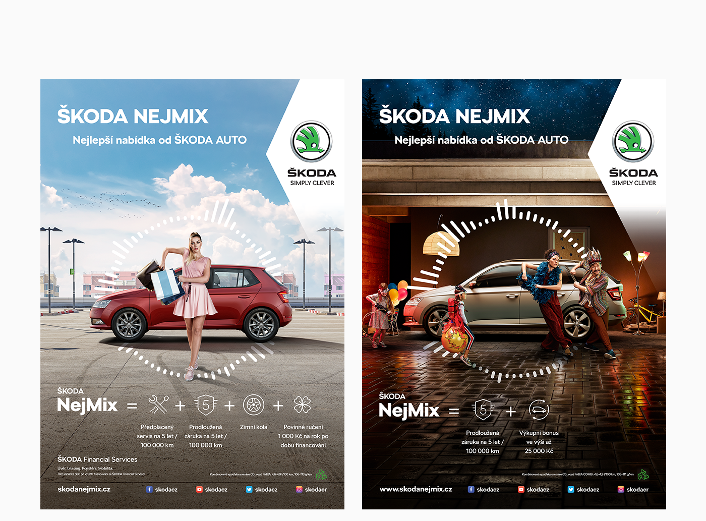 Advertising  automotive   tvc print DANCE   gif music Creative Campaign SKODA AUTO product
