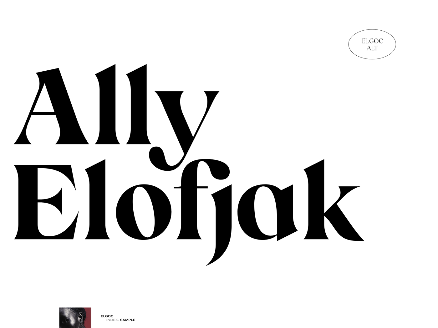 graphic typography   design editorial serif free serif Display Free font Typeface elgoc