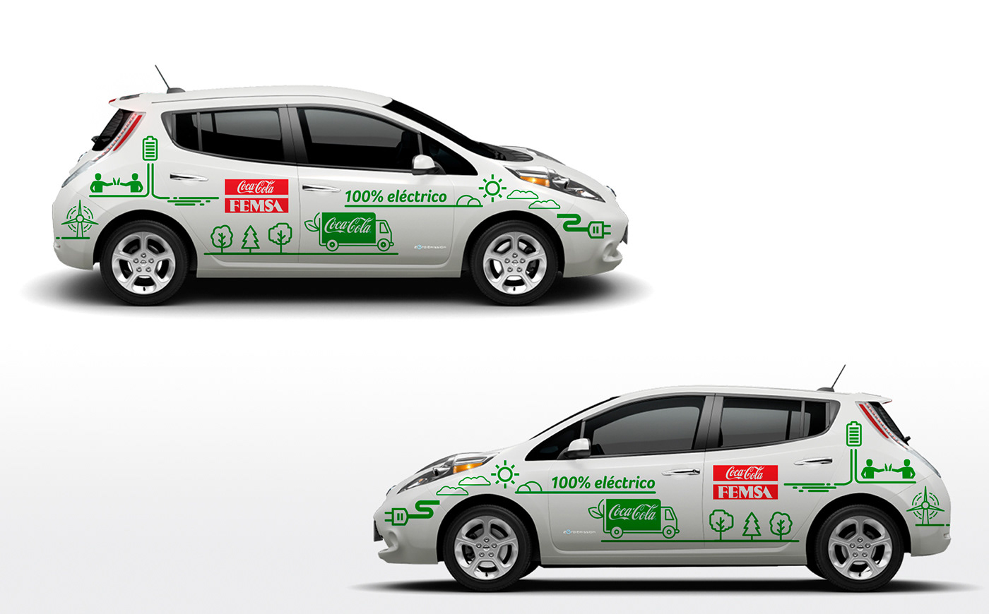 Coca-Cola branding  Sustainability zero emissions sustainable mobility mexico generador estudio