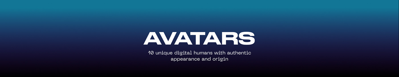3d art avatar Character digital fashion metaverse nft SMM Unreal Engine avatars